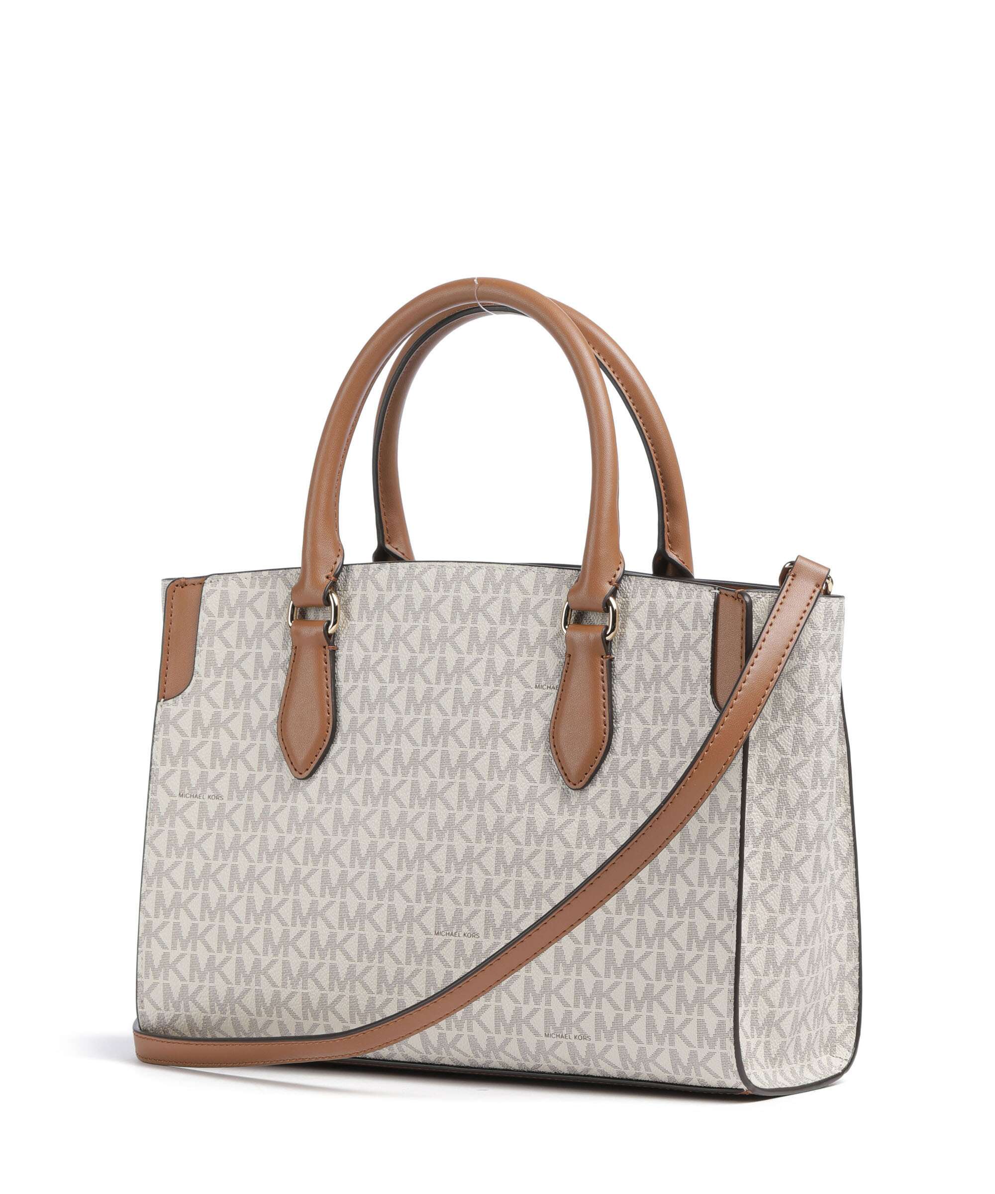 Michael Kors Becca Medium Torebka vanilla/acorn - Image 2