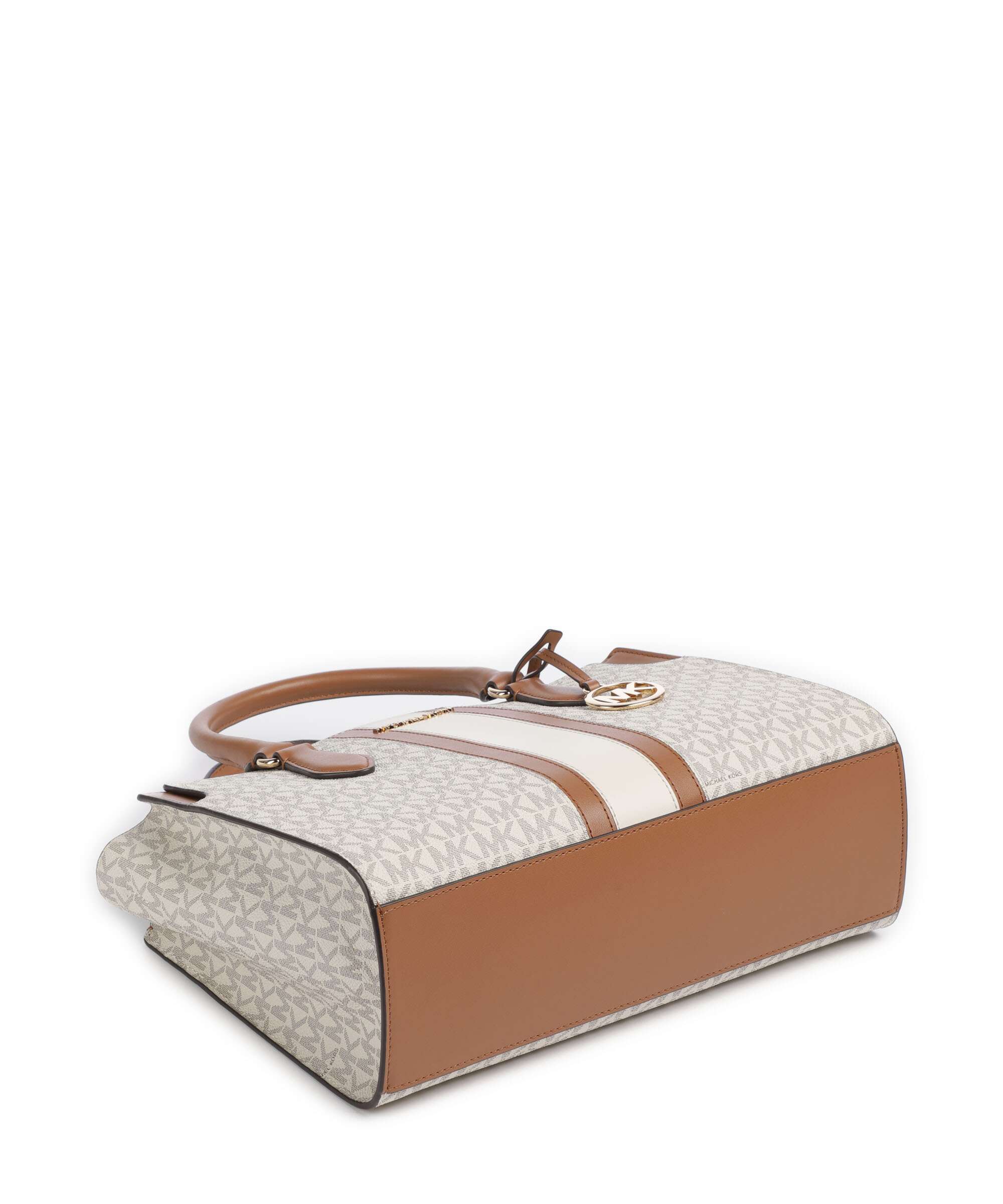 Michael Kors Becca Medium Torebka vanilla/acorn - Image 5