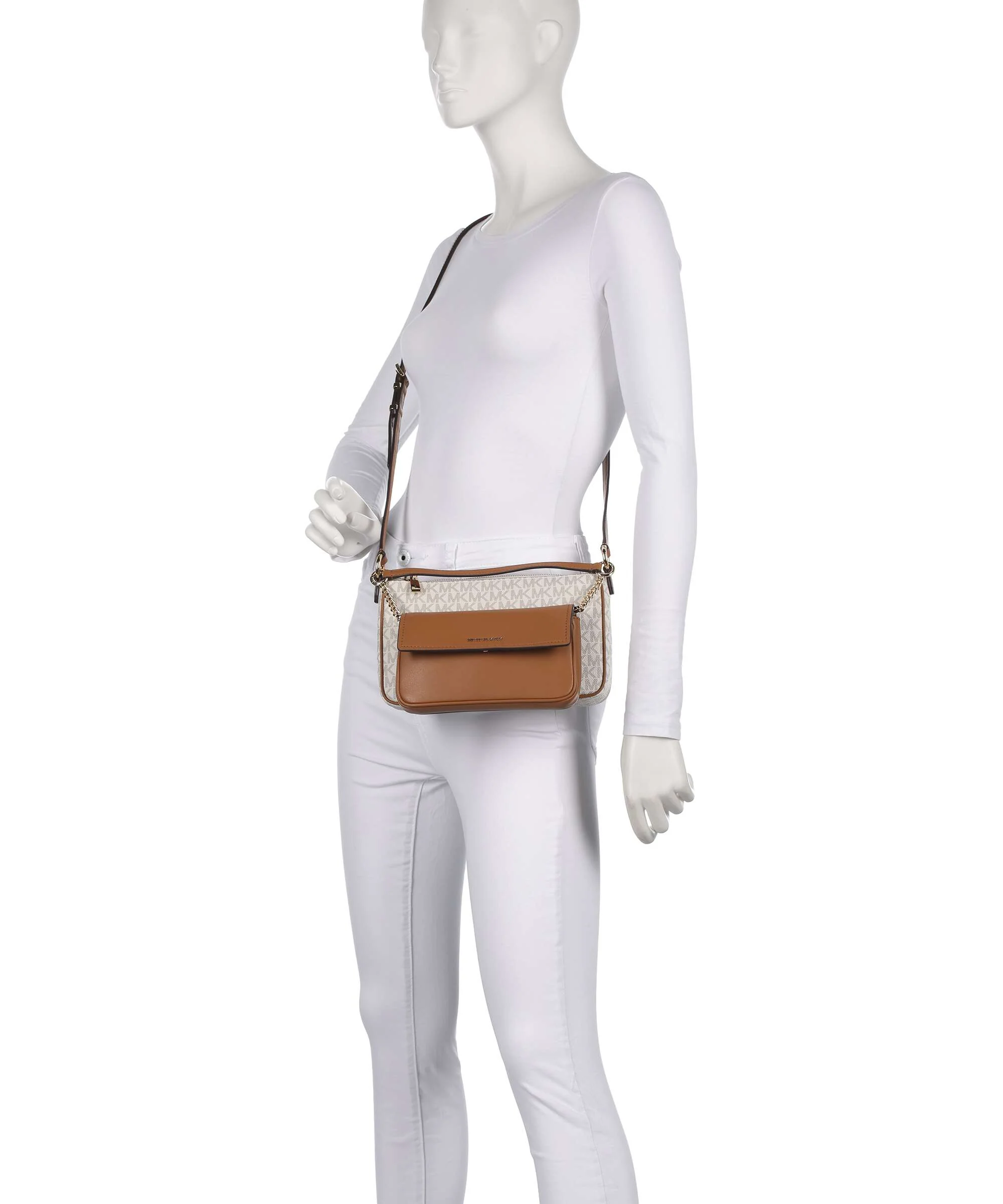 Michael Kors Bryant 5 in 1 Torba przez ramię vanilla/acorn - Image 3