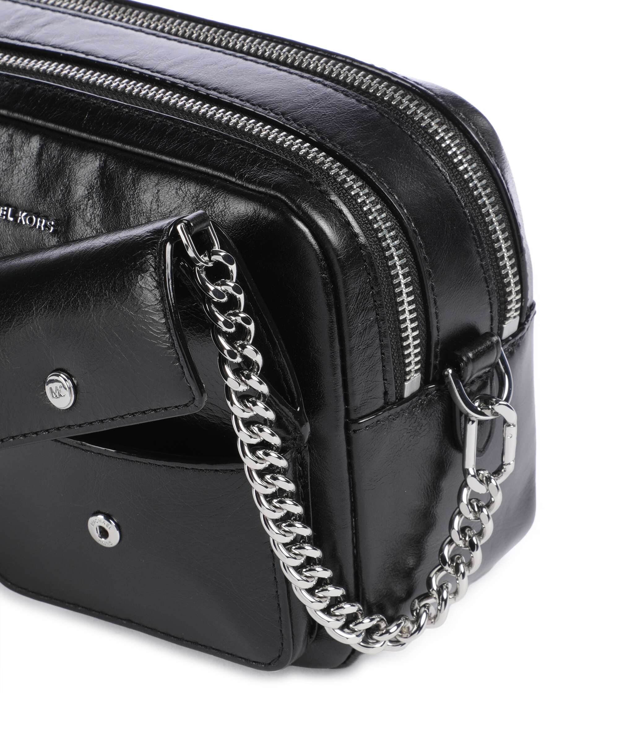 Michael Kors Bryant Medium Torba przez ramię black - Image 6