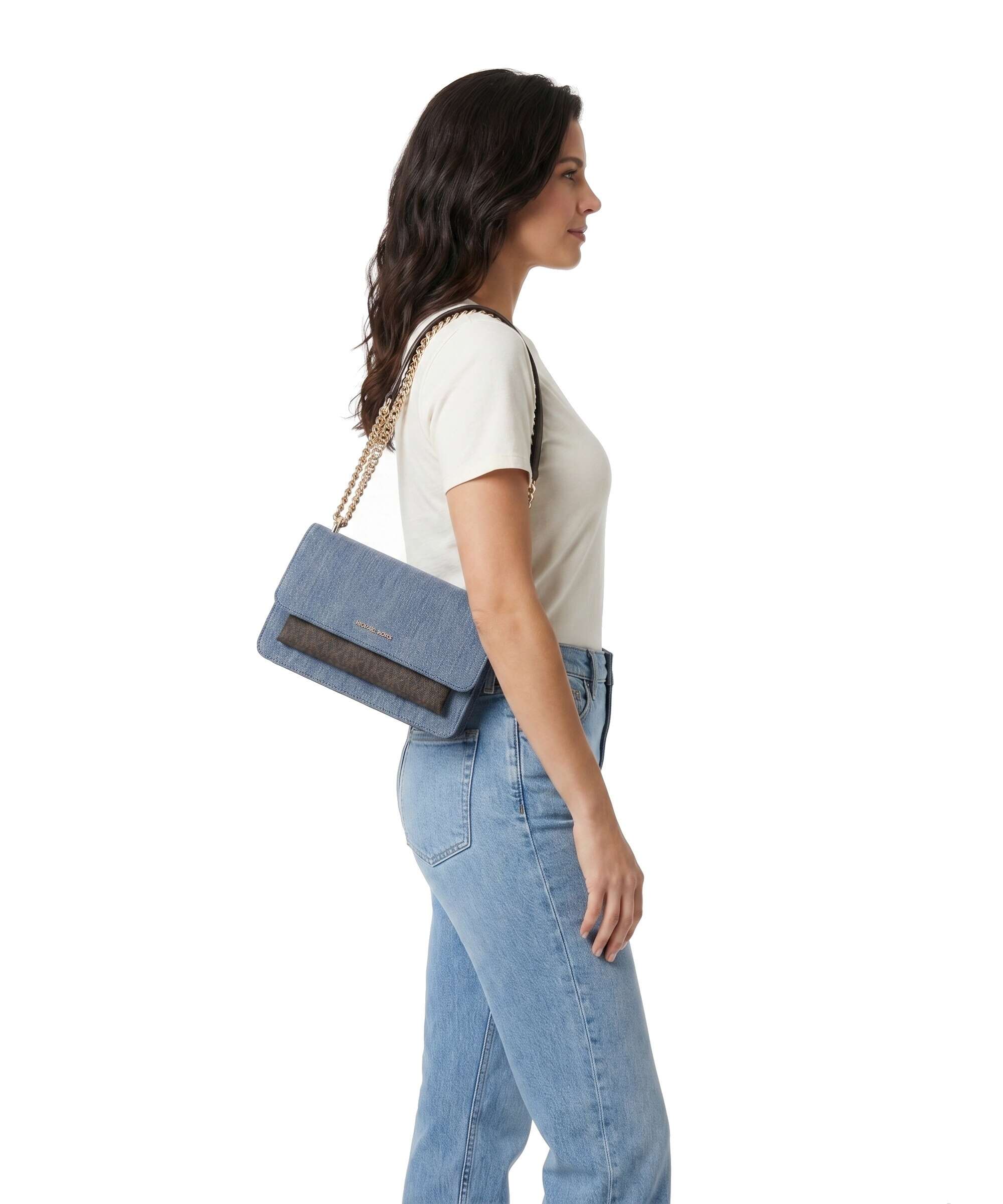 Michael Kors Claire Large Torba na ramię new horizon - Image 3