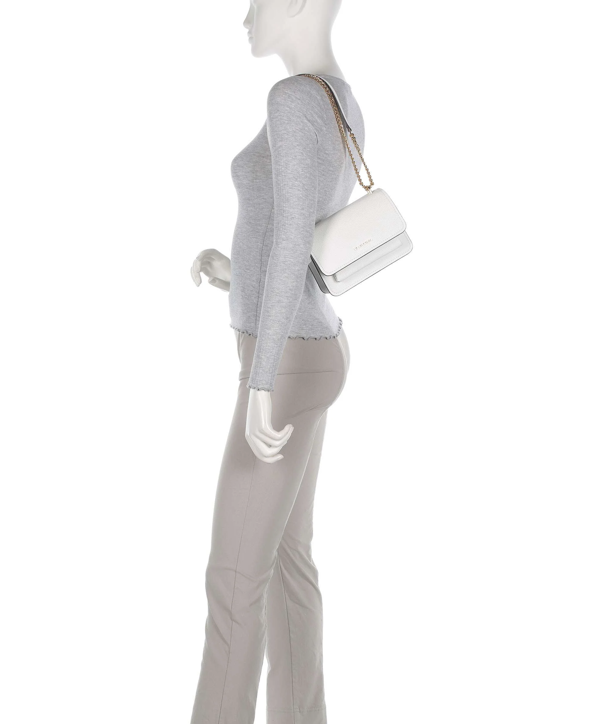 Michael Kors Claire Small Torba na ramię optic white - Image 4