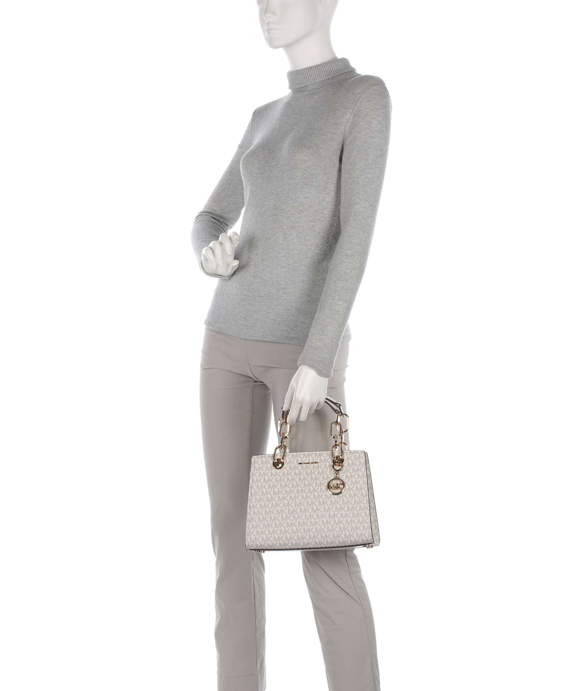 Michael Kors Cynthia Torebka vanilla cream - Image 4