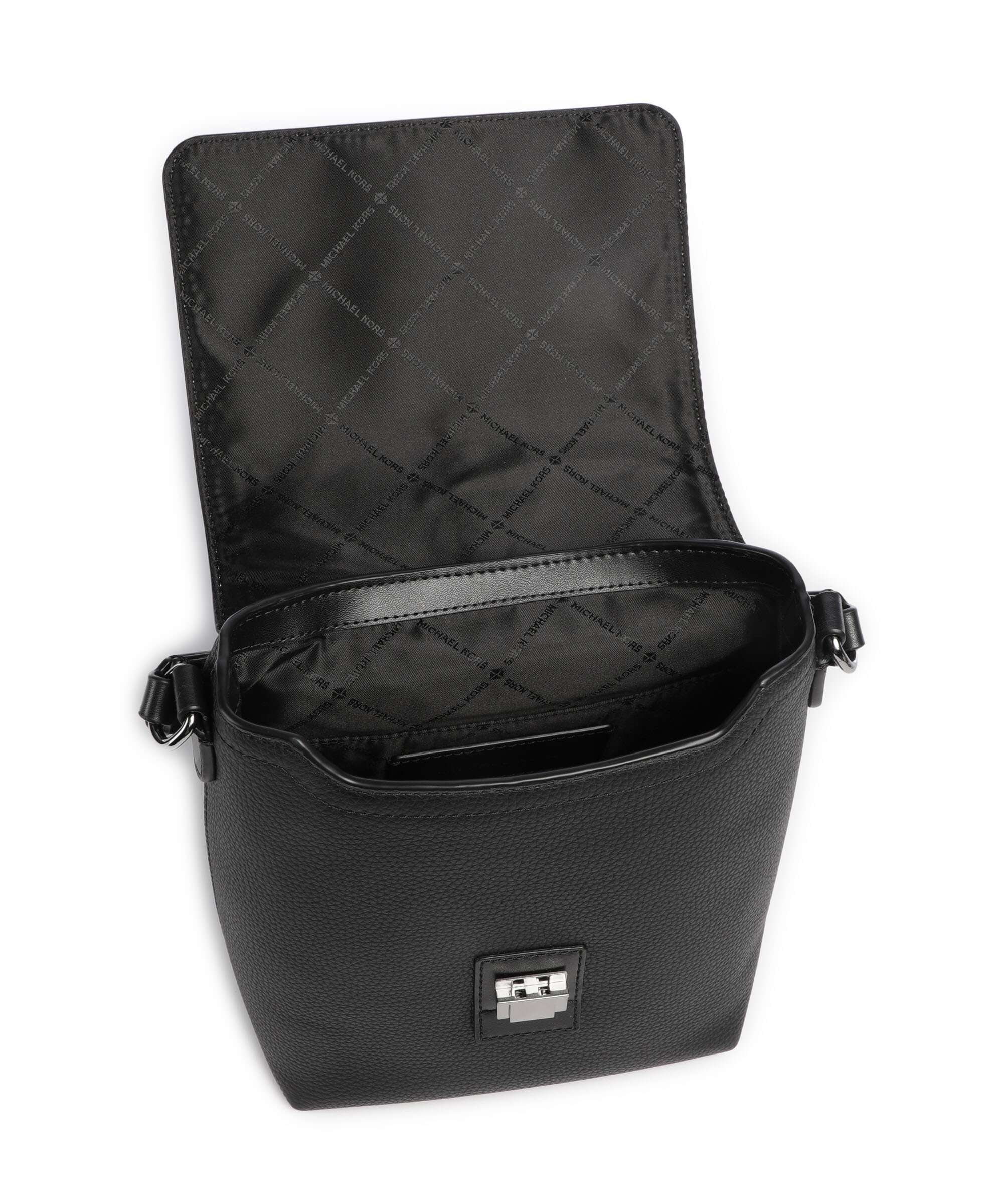 Michael Kors Ezra Torba przez ramię black - Image 5
