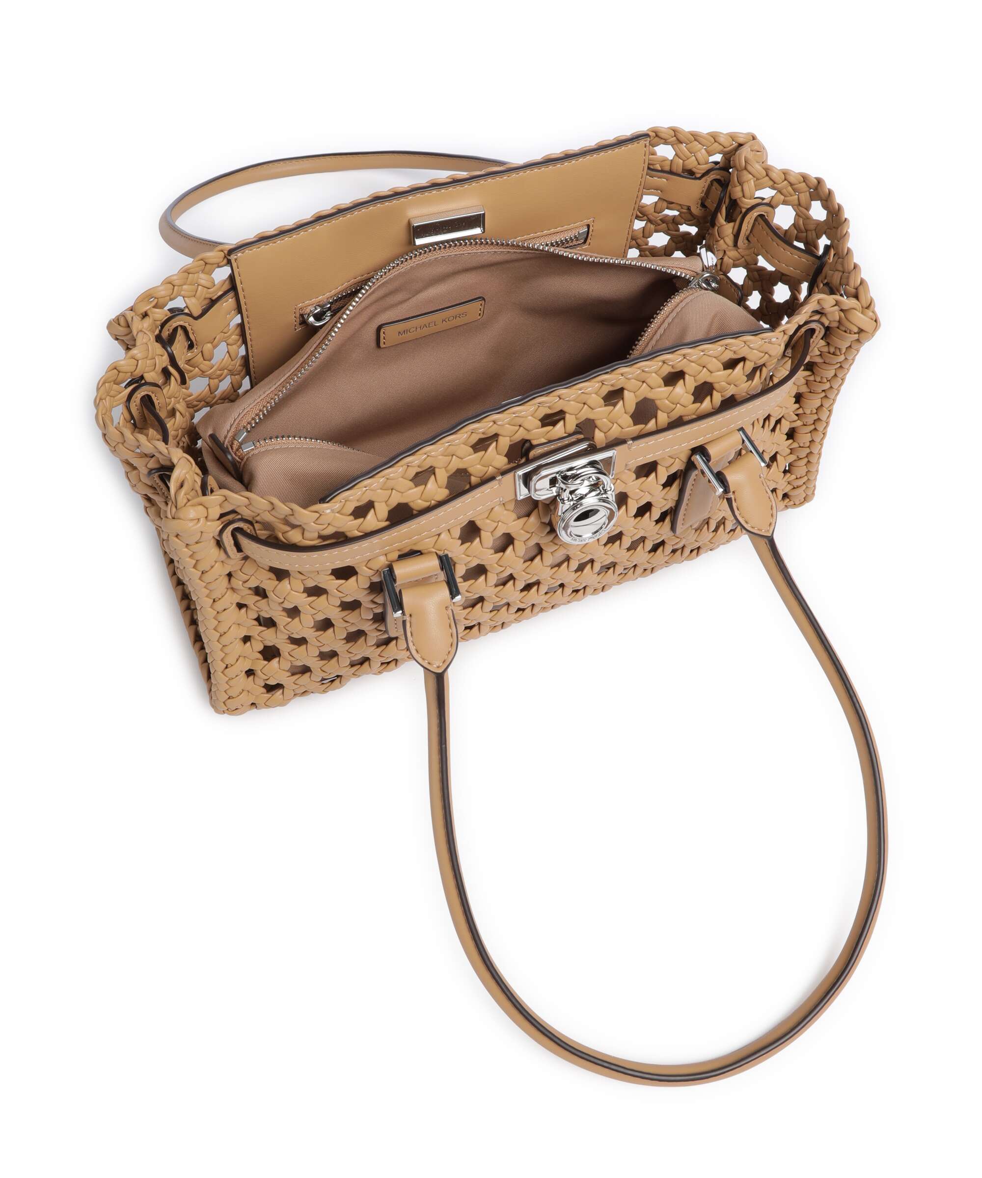Michael Kors Hamilton Moderne Small Torba na ramię peanut - Image 6