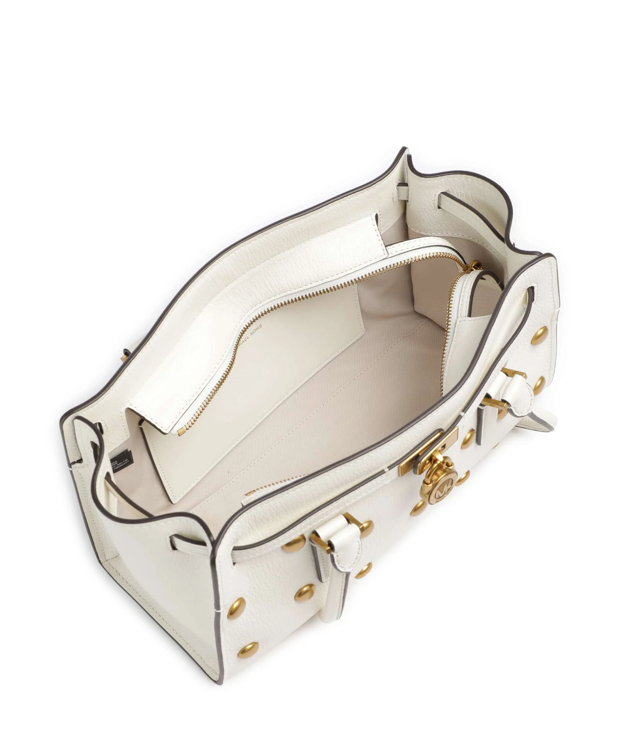 Michael Kors Hamilton Moderne Small Torba na ramię eggshell - Image 5
