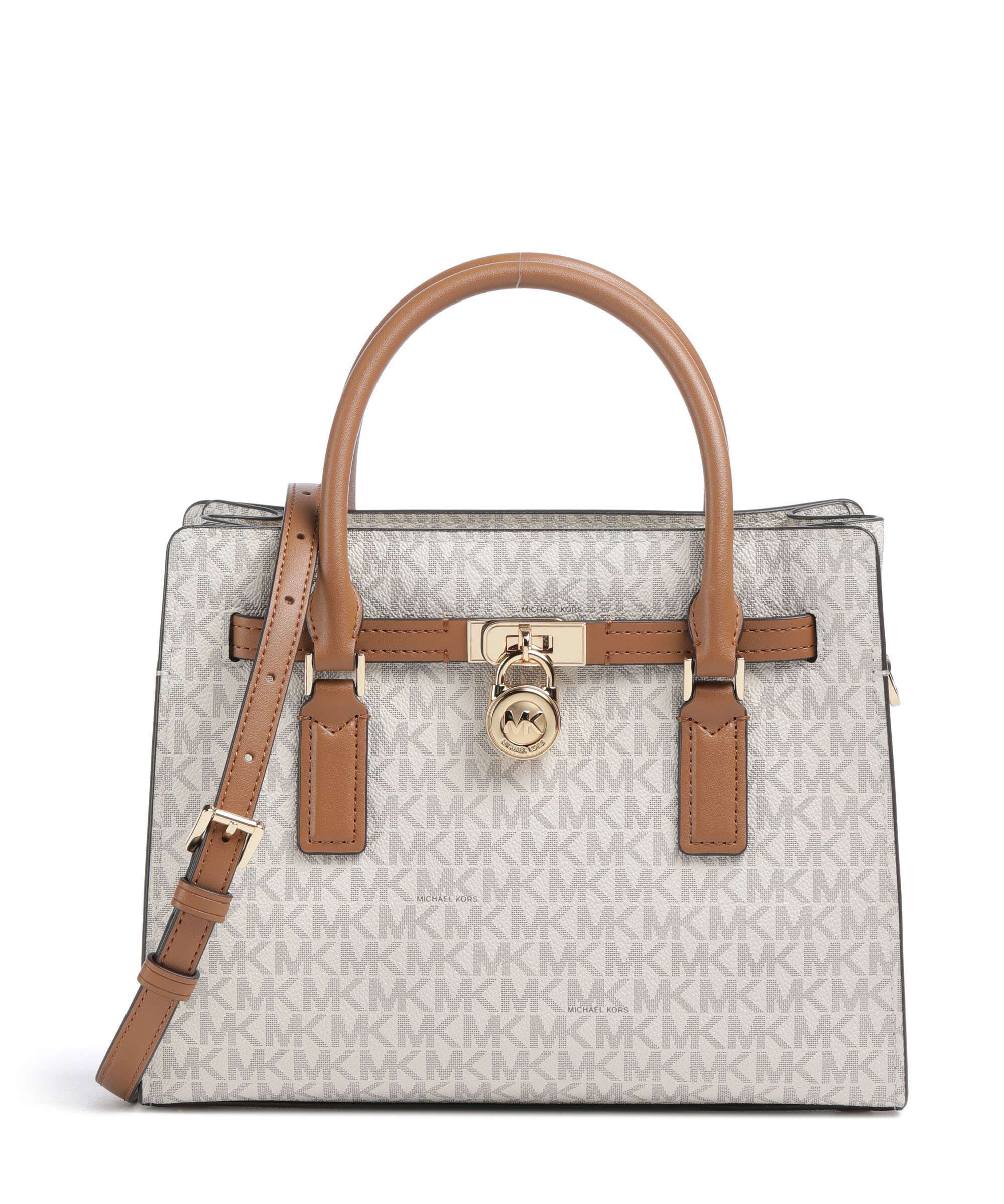 Michael Kors Hamilton Moderne Small Torebka vanilla/acorn