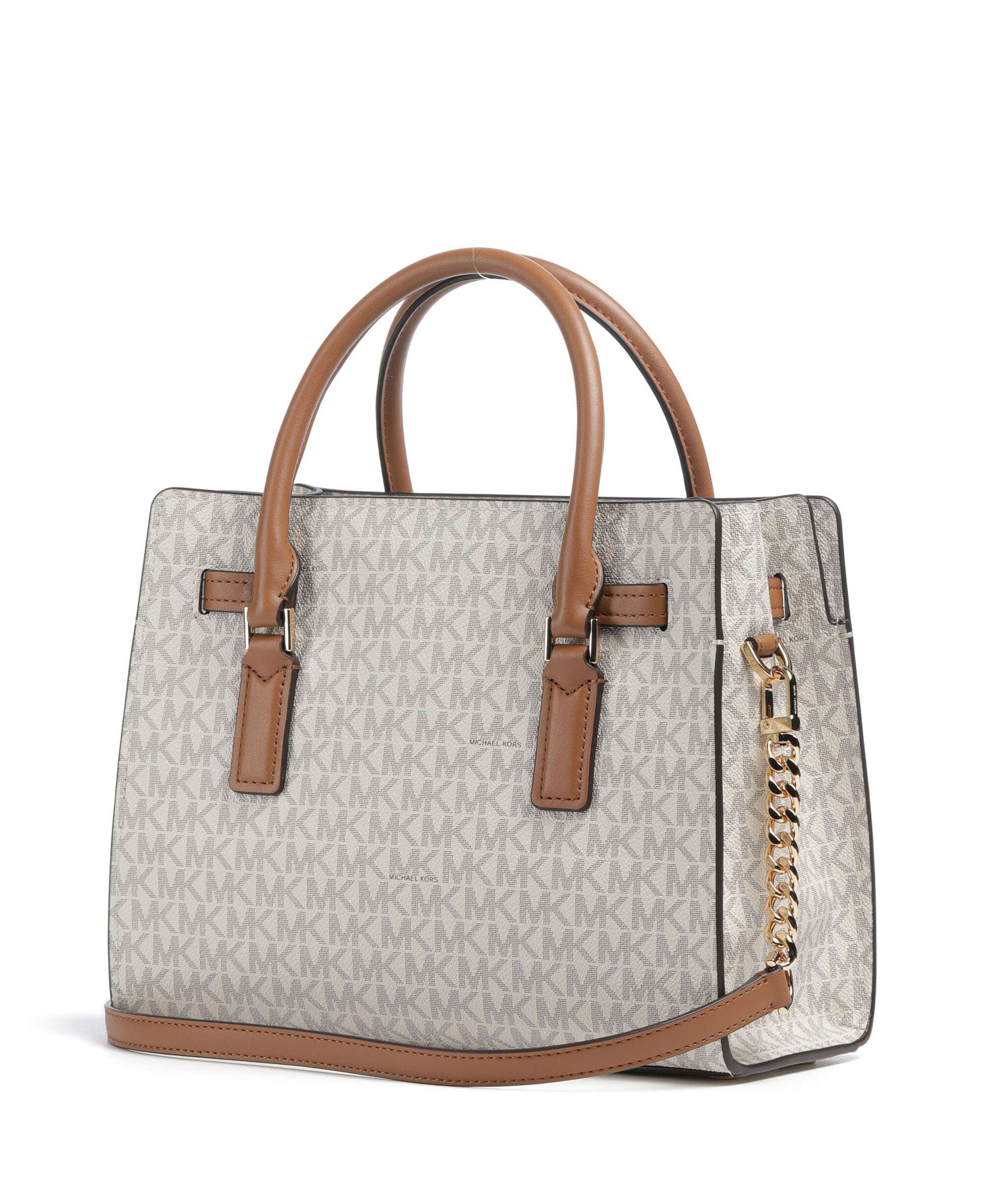 Michael Kors Hamilton Moderne Small Torebka vanilla/acorn - Image 2
