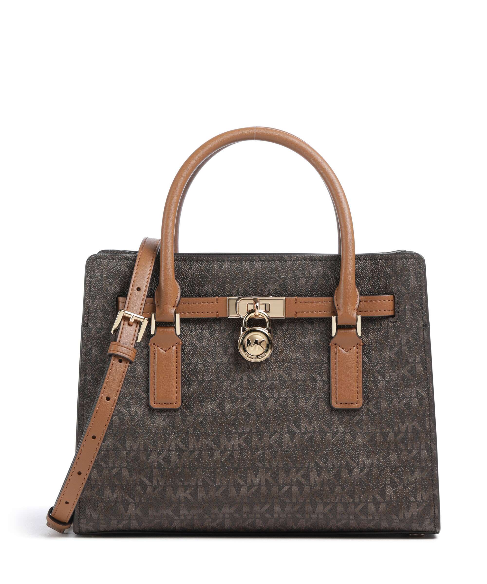 Michael Kors Hamilton Moderne Small Torebka brown/acorn