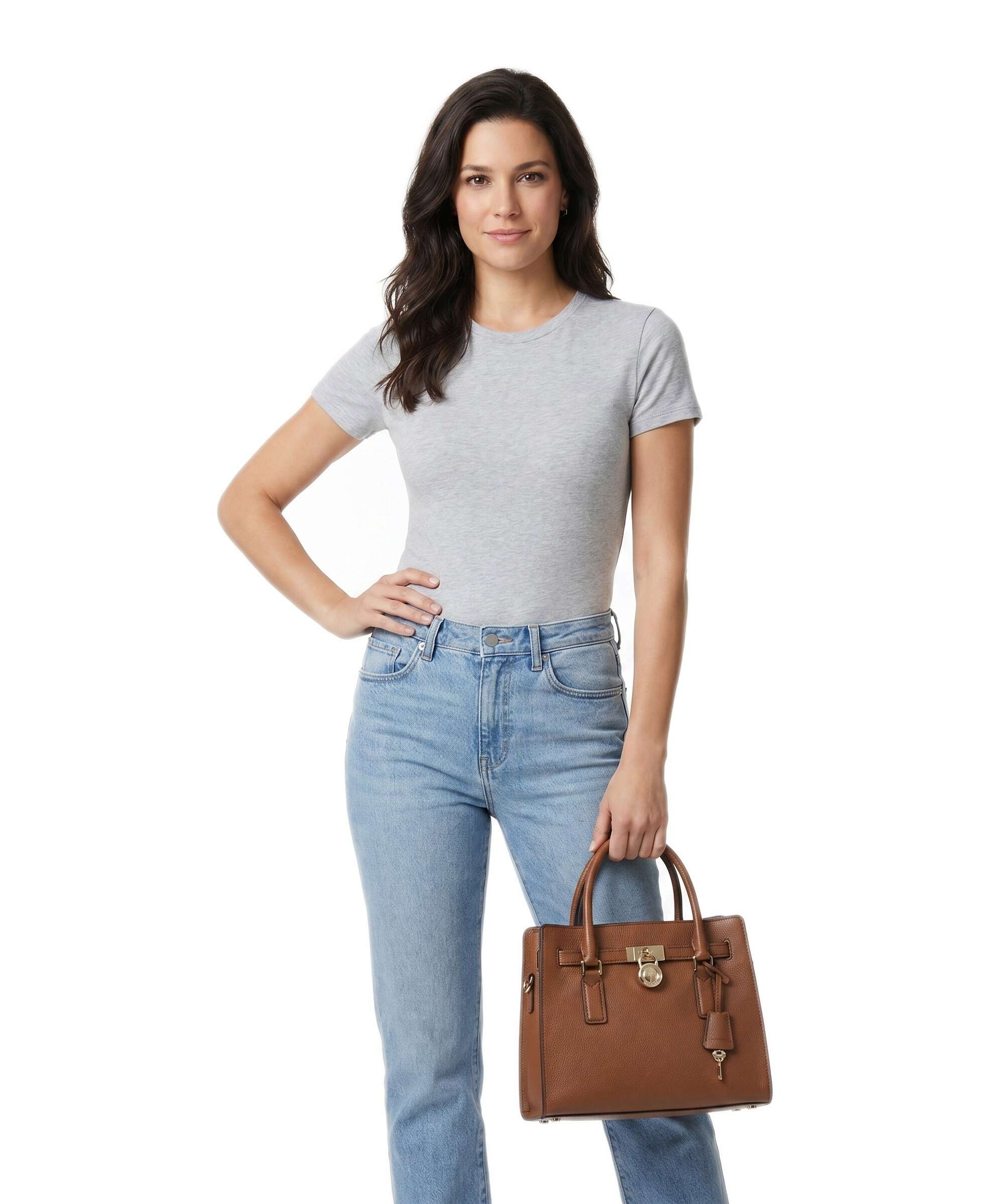 Michael Kors Hamilton Moderne Small Torebka luggage - Image 3