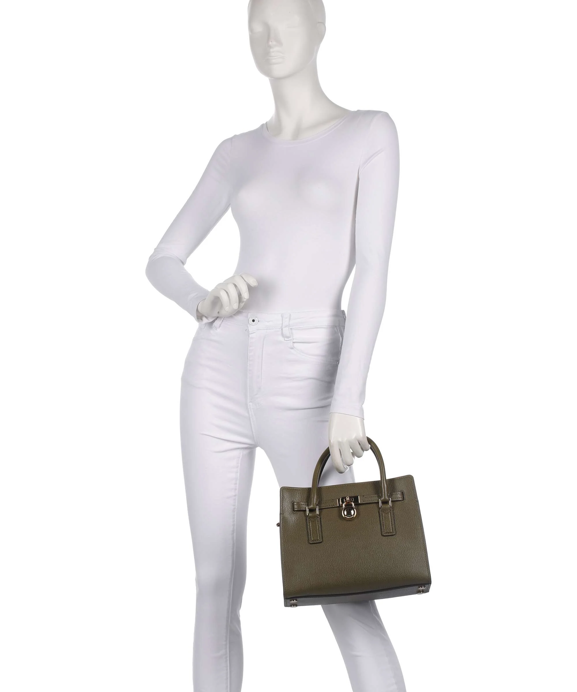 Michael Kors Hamilton Moderne Small Torebka loden - Image 3