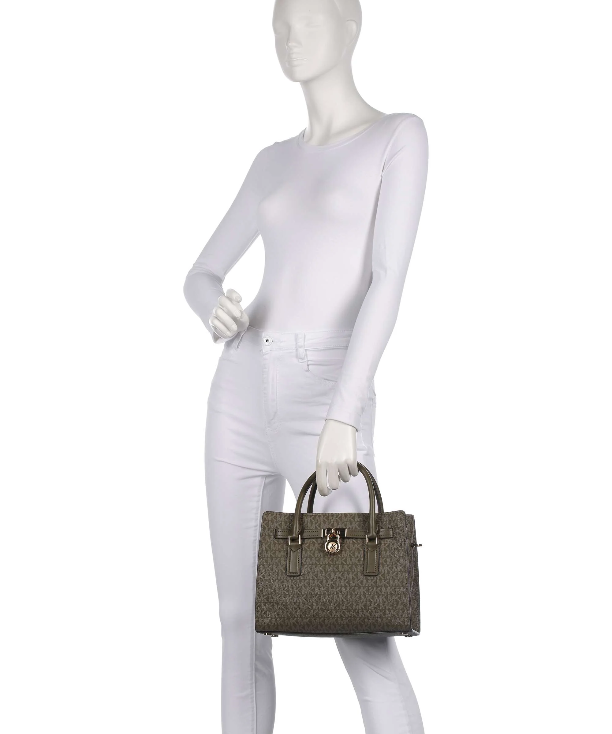 Michael Kors Hamilton Moderne Small Torebka loden - Image 3