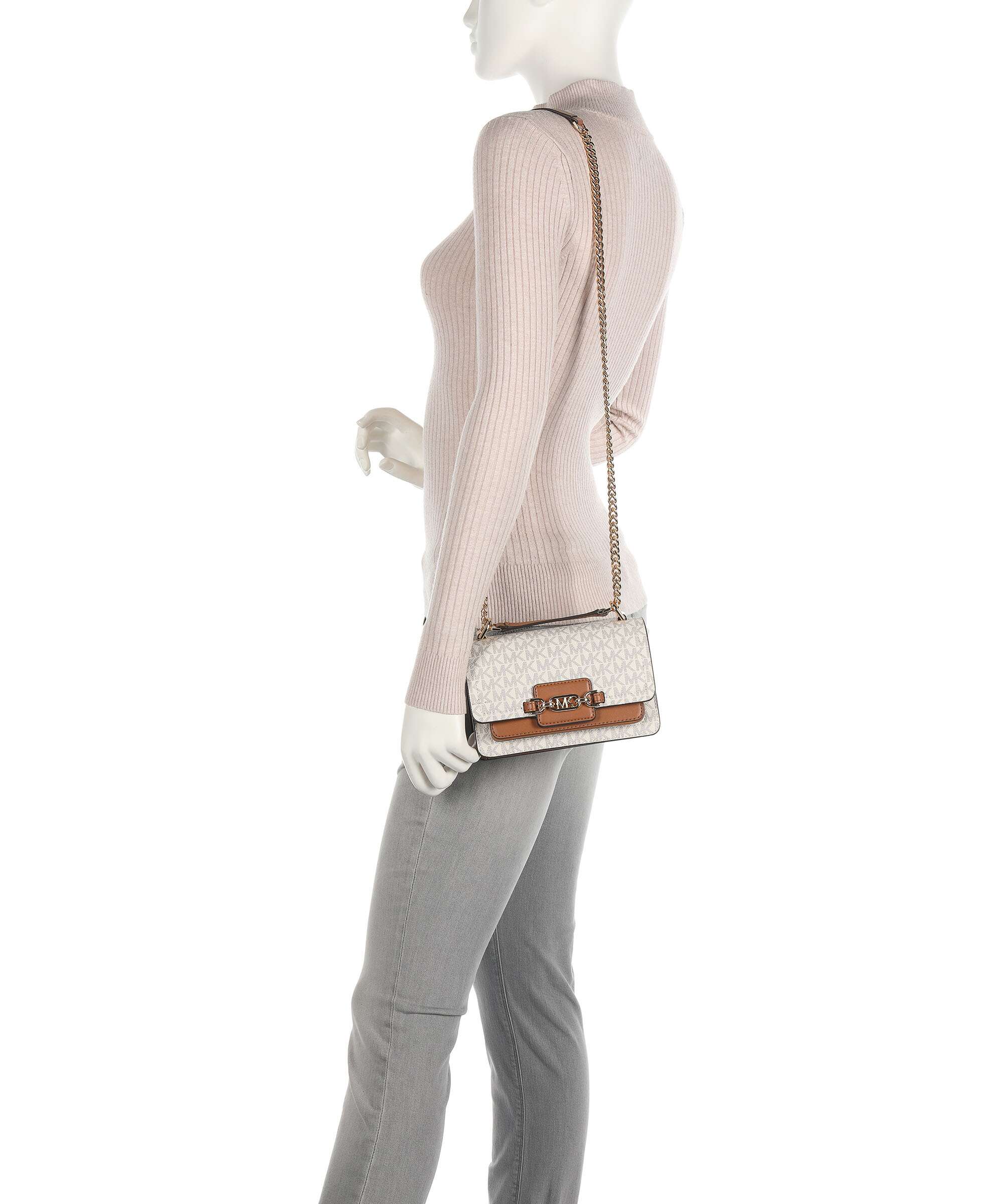 Michael Kors Heather Torba na ramię vanilla/acorn - Image 3
