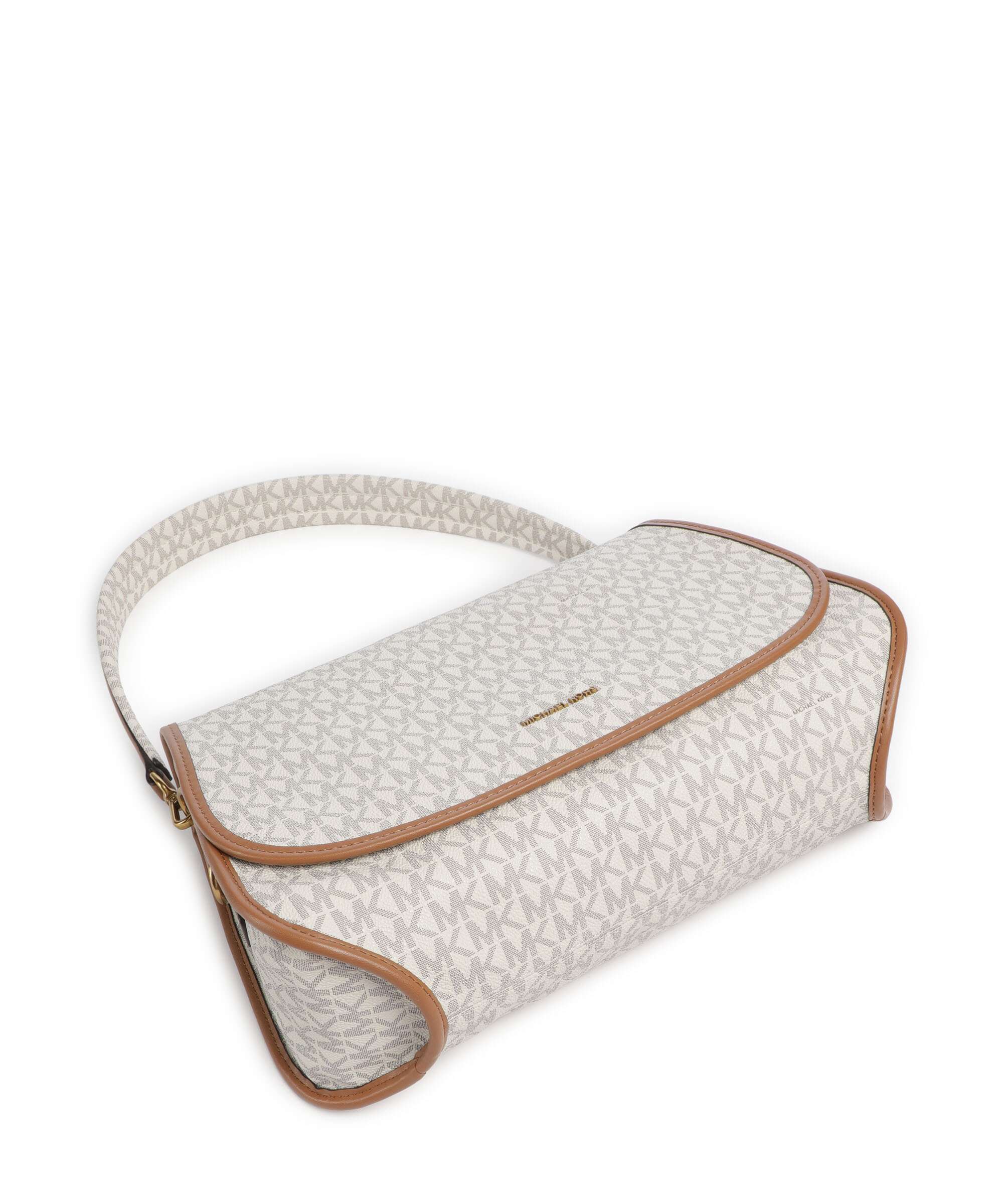 Michael Kors Holmes Medium Torba na ramię vanilla/acorn - Image 6