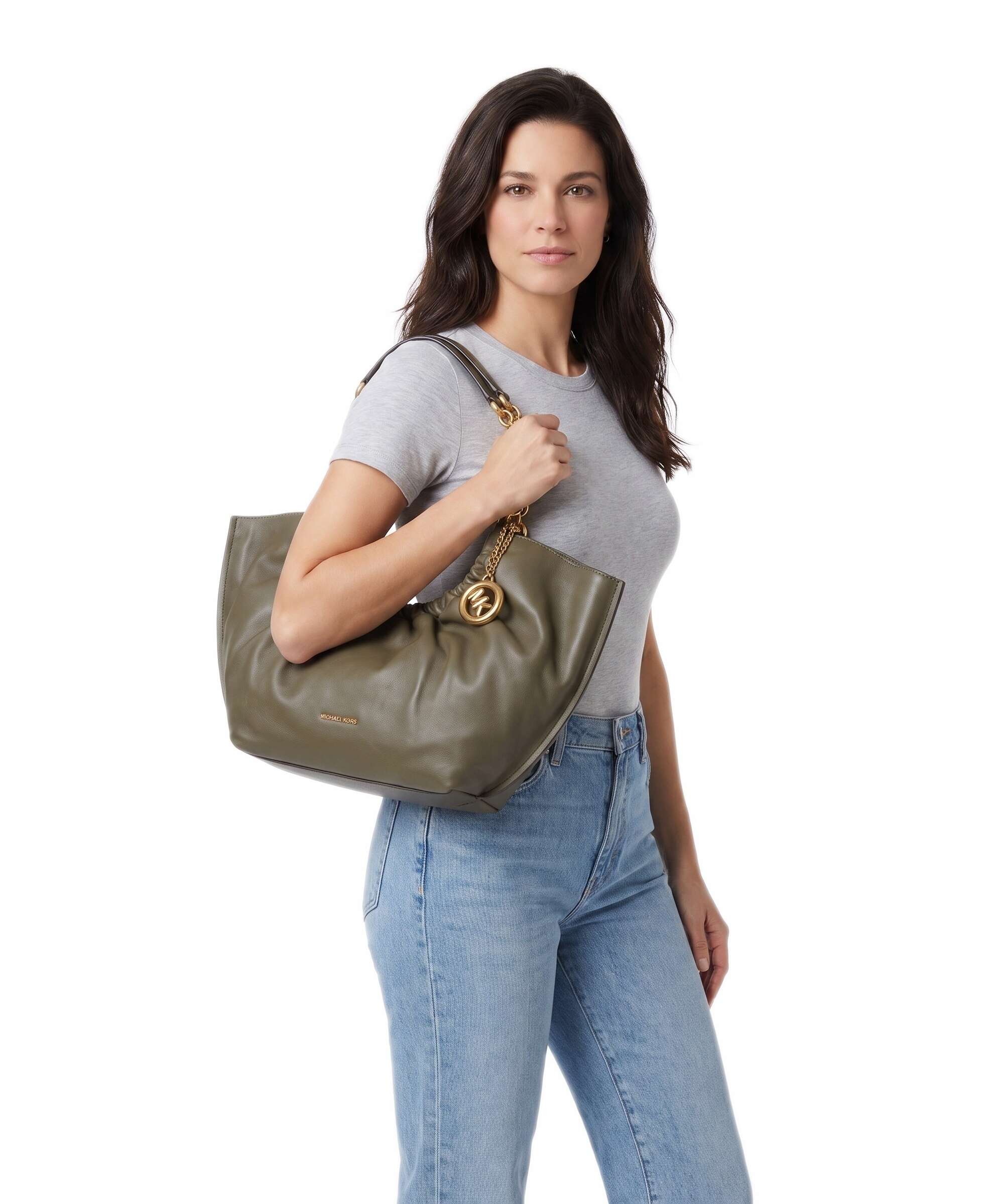 Michael Kors Indie Small Torba na zakupy loden - Image 3