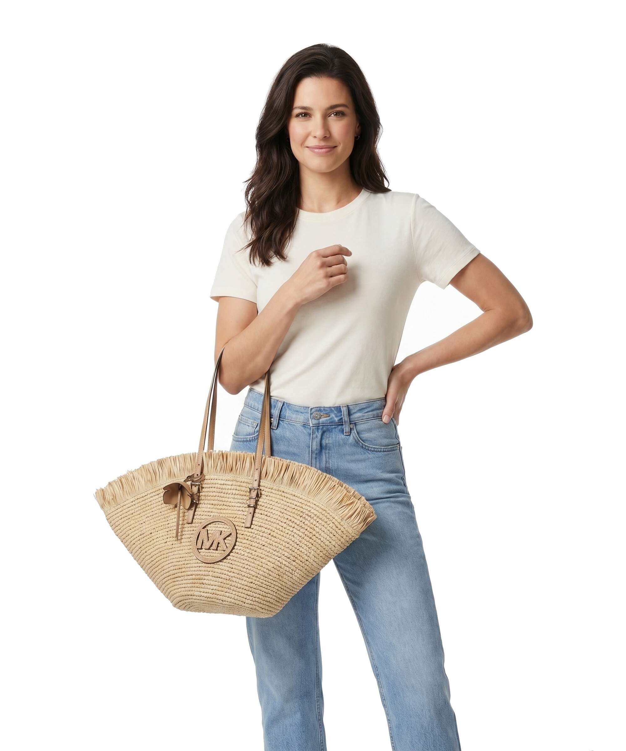 Michael Kors Isa Large Torba na zakupy natural/peanut - Image 3