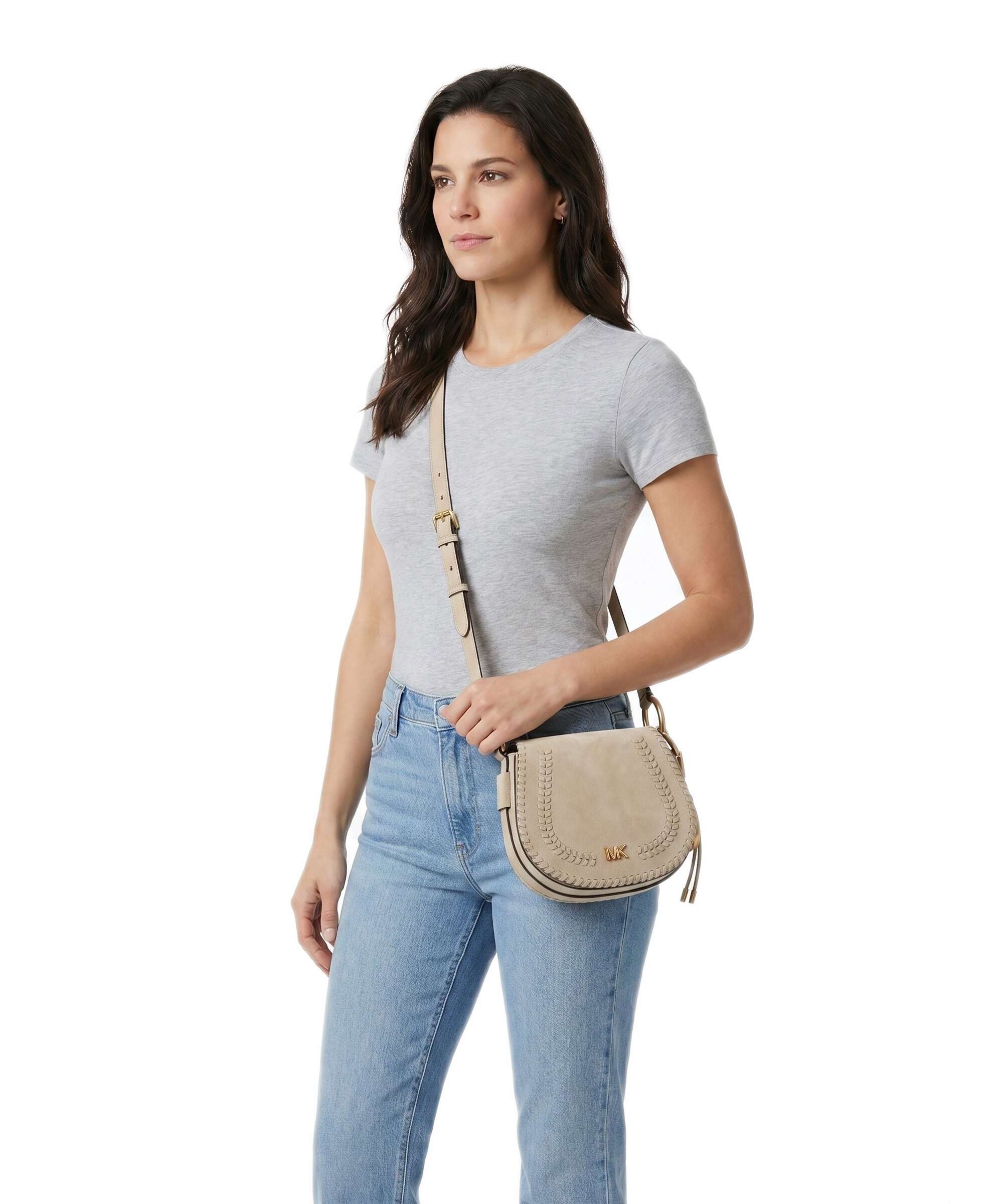Michael Kors Josie Torba przez ramię khaki - Image 4