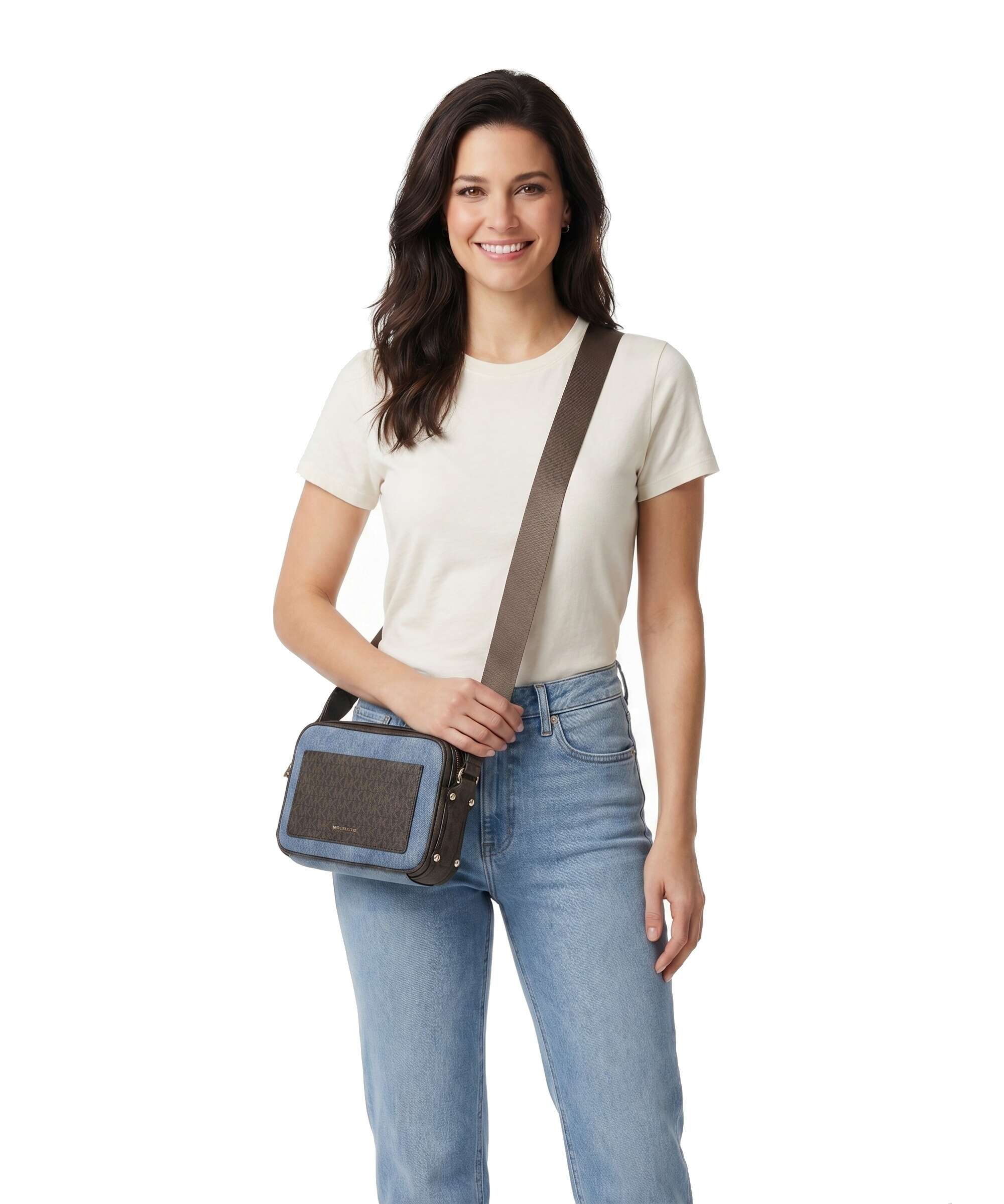 Michael Kors Maeve Large Torba przez ramię new horizon - Image 3
