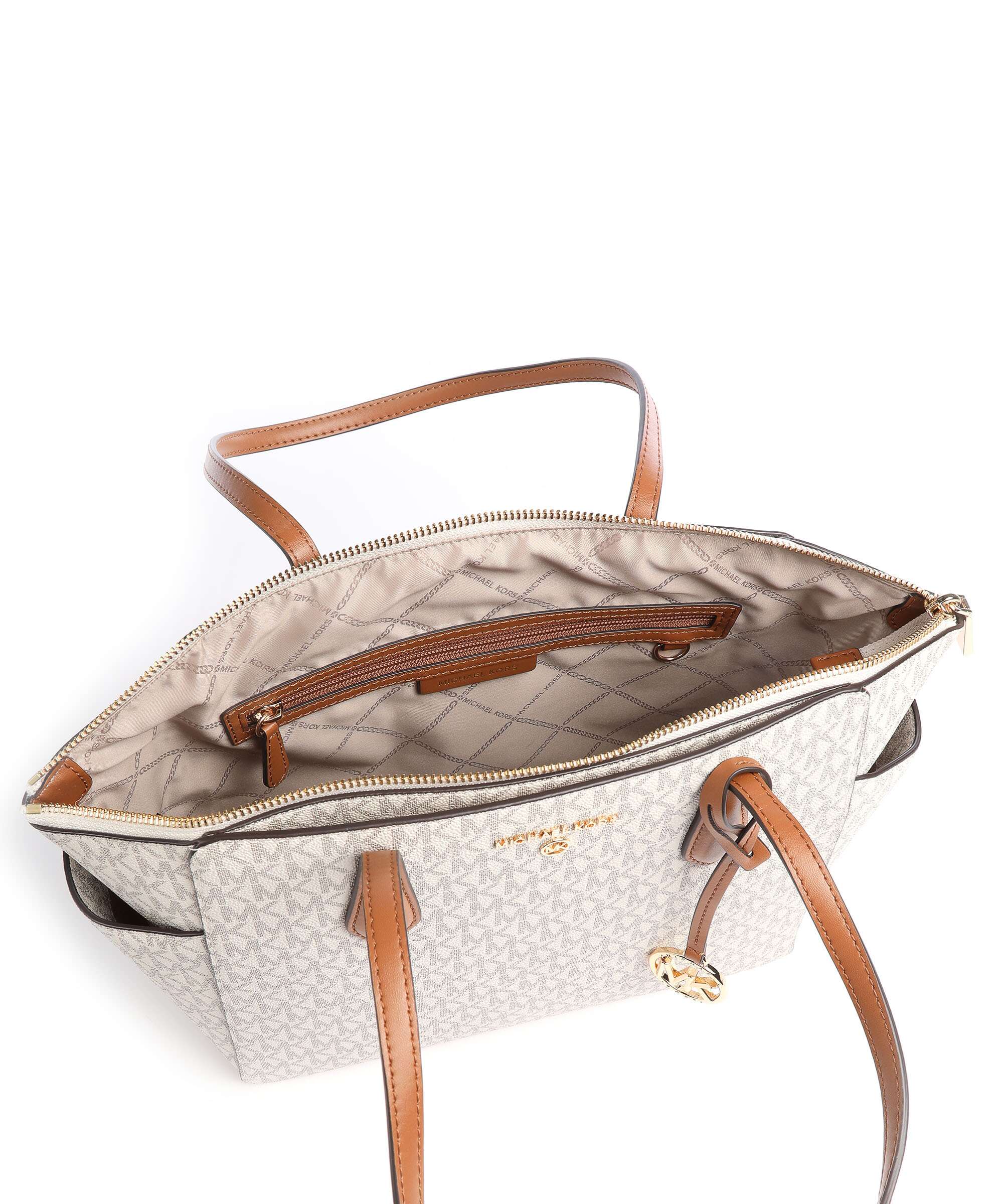 Michael Kors Marilyn Torba na zakupy vanilla/acorn - Image 5