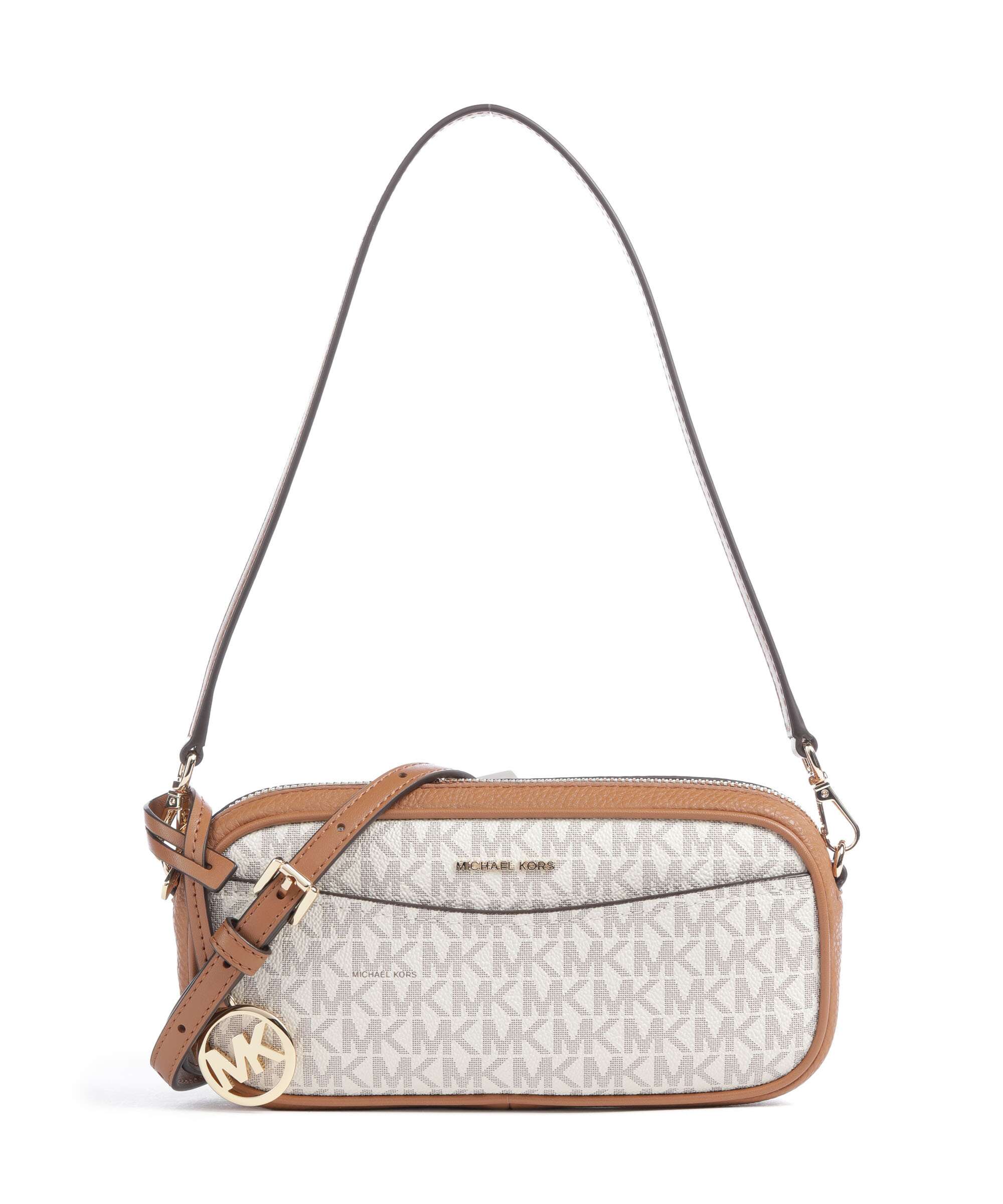 Michael Kors May Small Torba na ramię vanilla/acorn