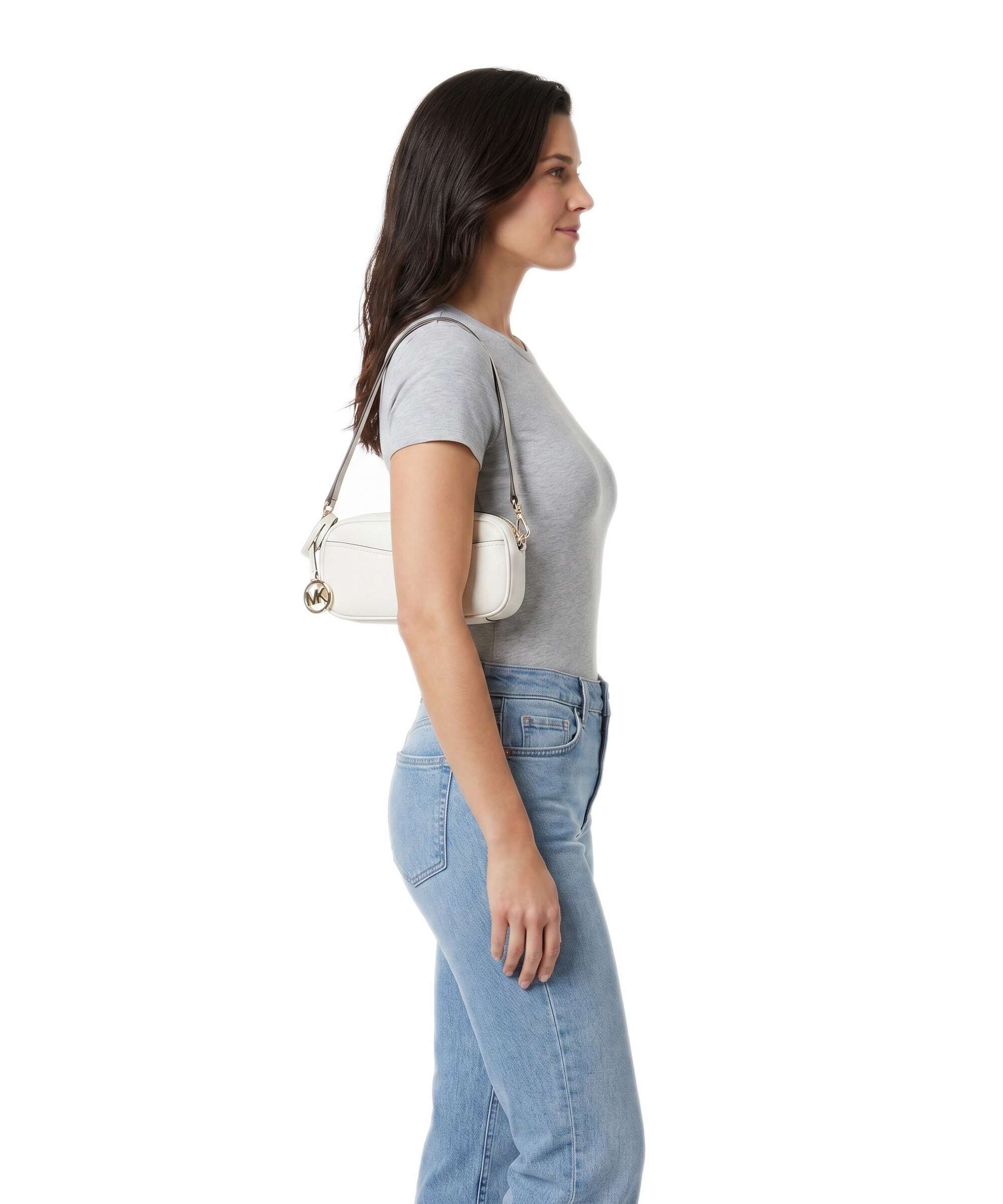 Michael Kors May Small Torba na ramię eggshell - Image 3