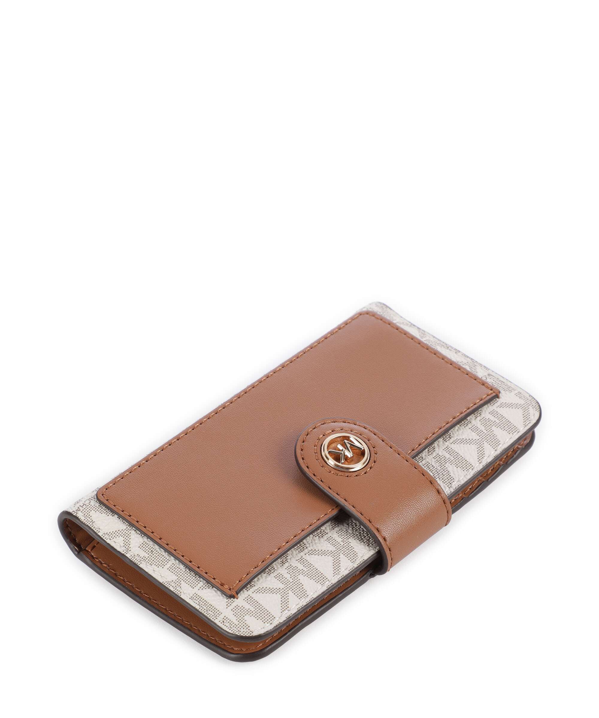 Michael Kors MK Charm Portfel vanilla/acorn - Image 4