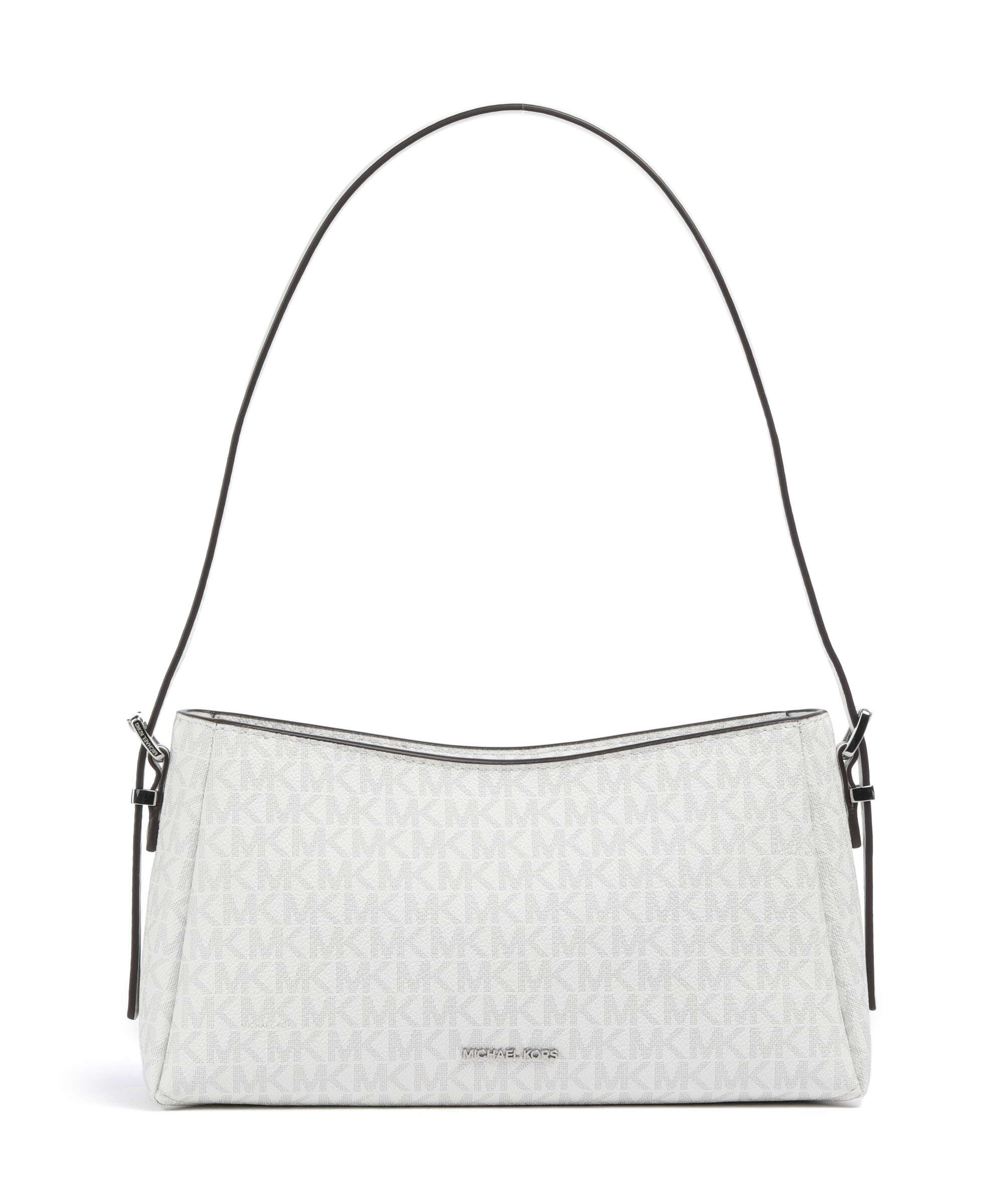 Michael Kors Moore Torba na ramię optic white/alluminium