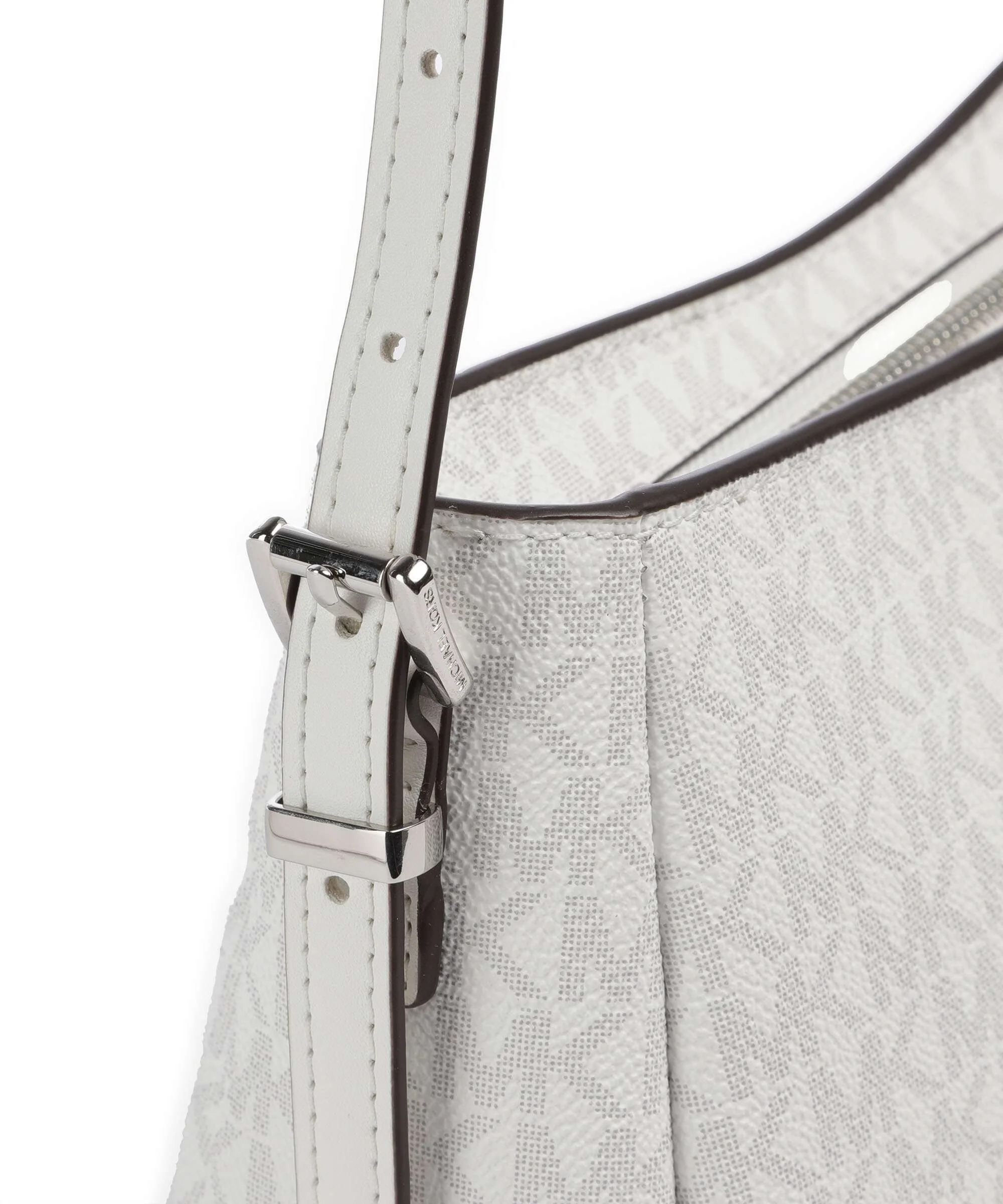 Michael Kors Moore Torba na ramię optic white/alluminium - Image 4