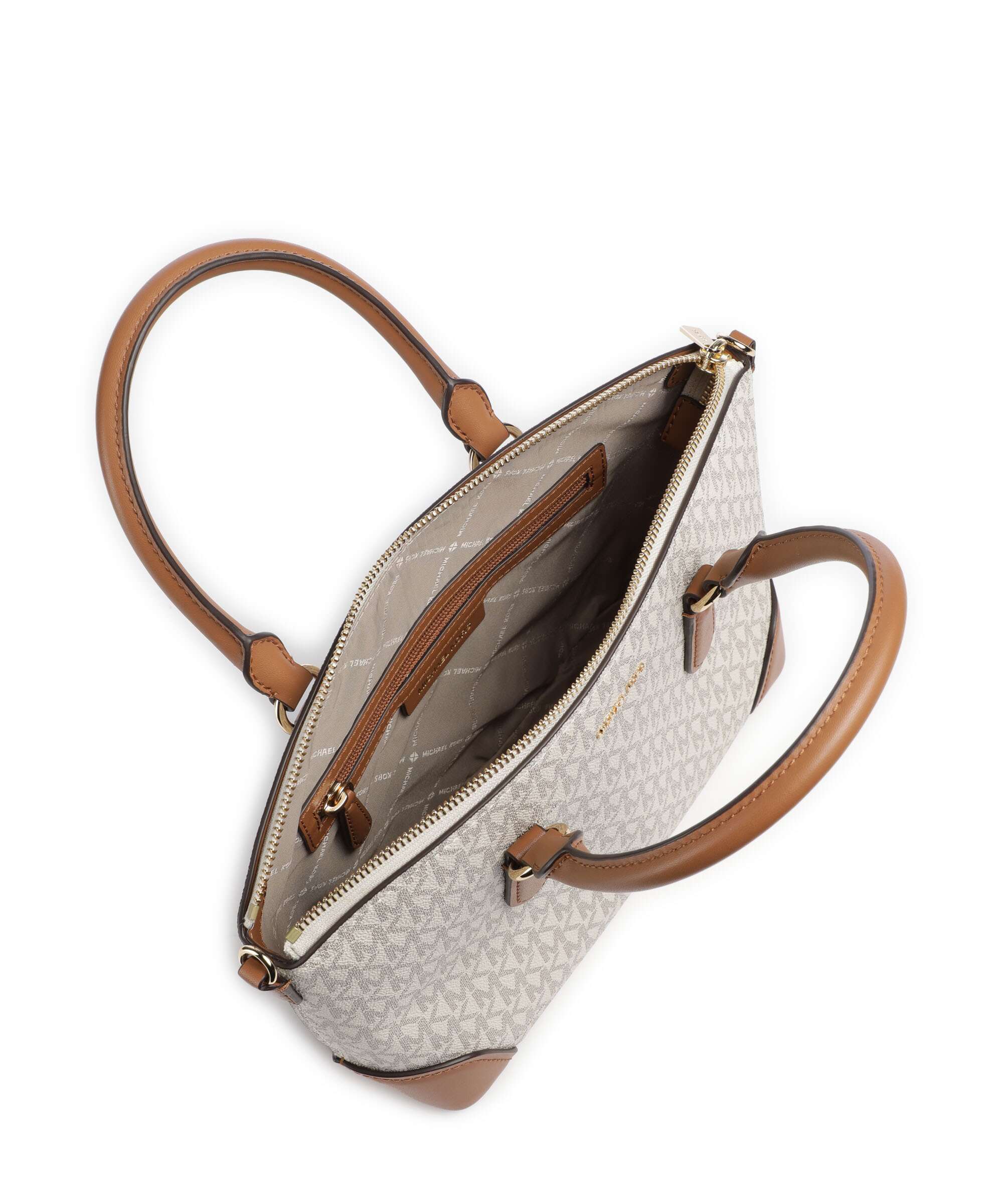 Michael Kors Murphy Medium Torebka vanilla/acorn - Image 5