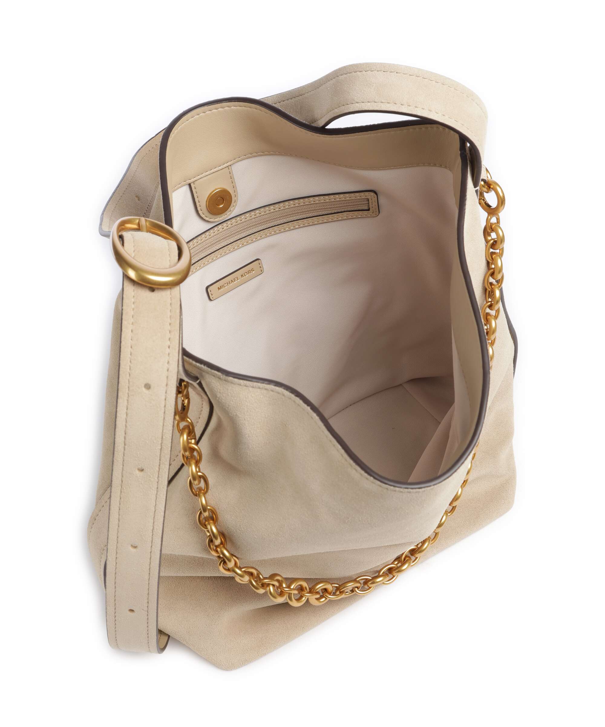 Michael Kors Nolita Large Torebka worek khaki - Image 6