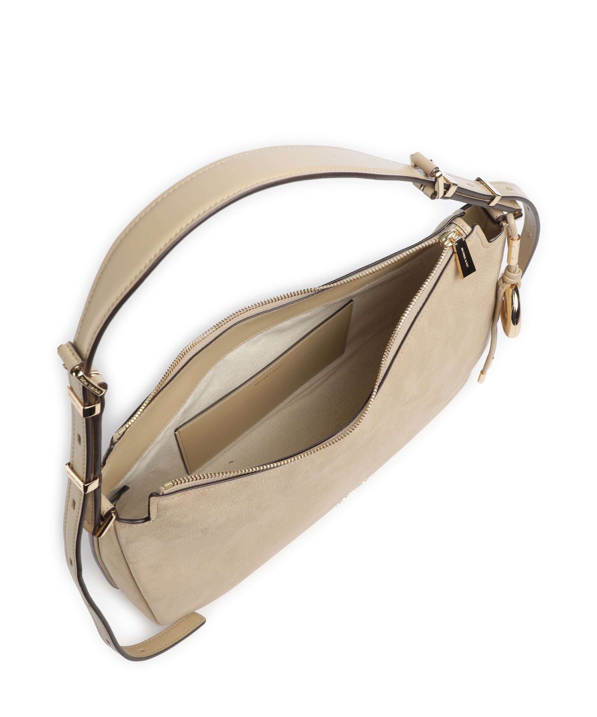 Michael Kors Nolita Medium Torebka worek khaki - Image 5
