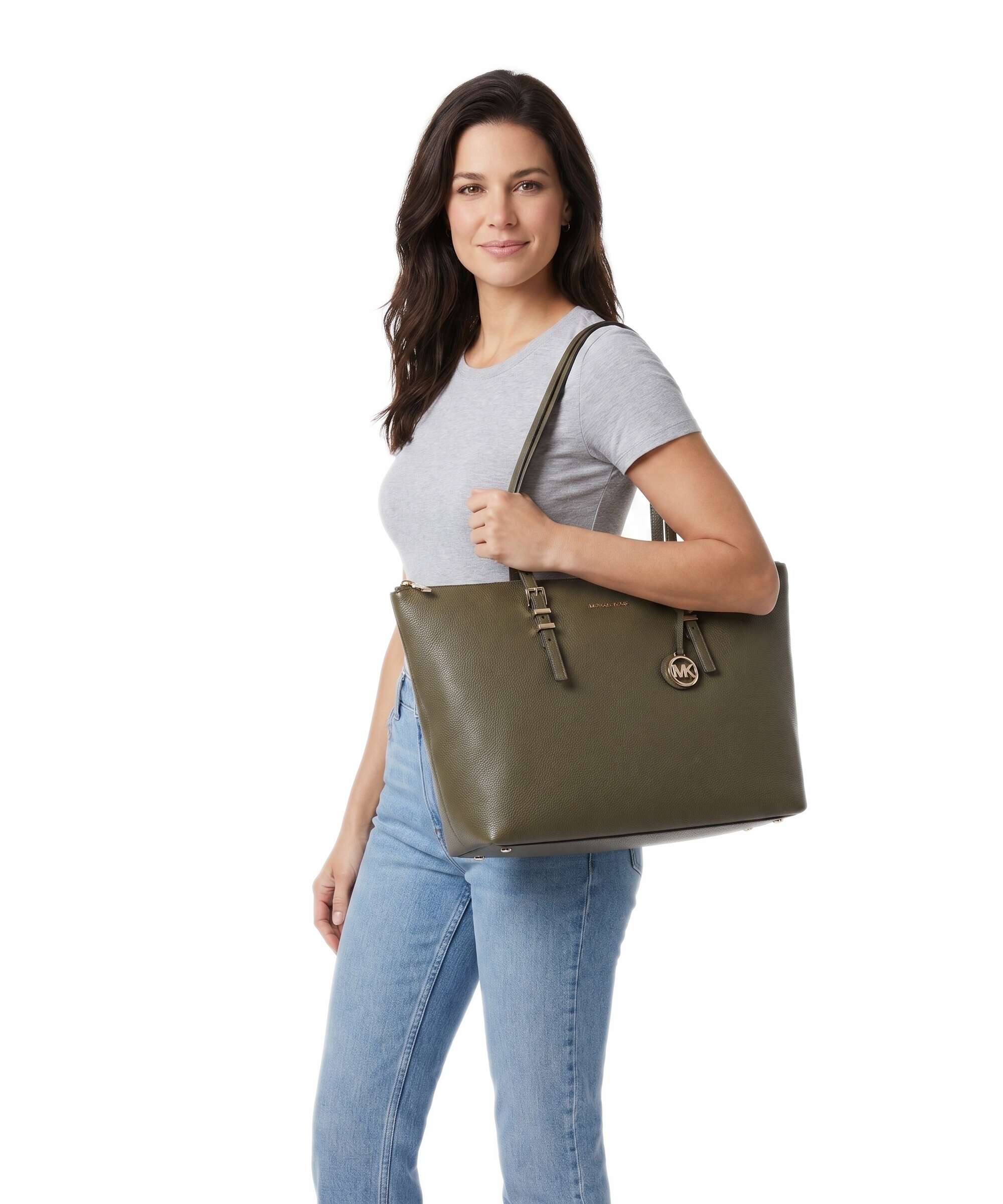 Michael Kors Quinn Large Torba na zakupy loden - Image 3