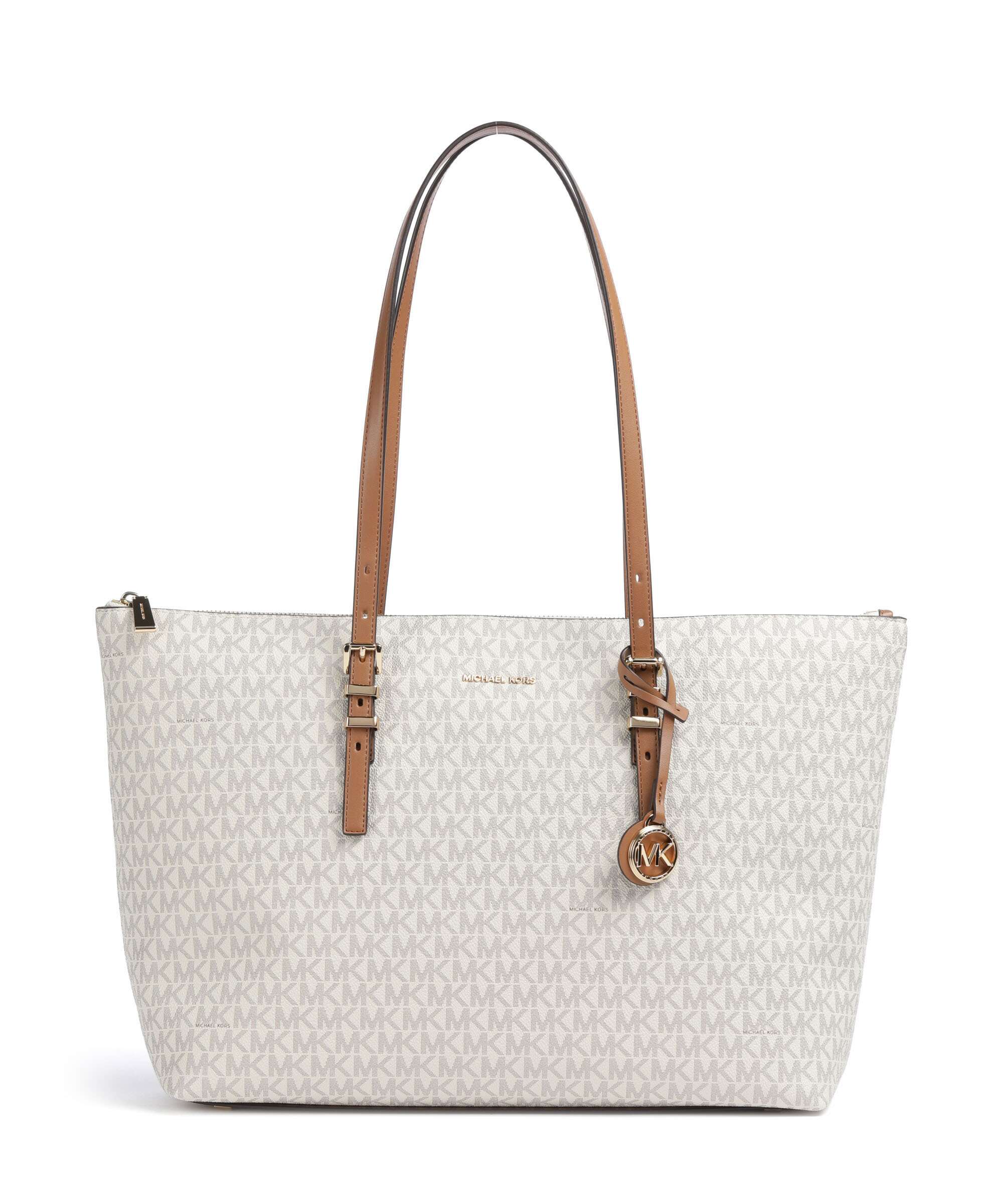 Michael Kors Quinn Large Torba na zakupy vanilla/acorn