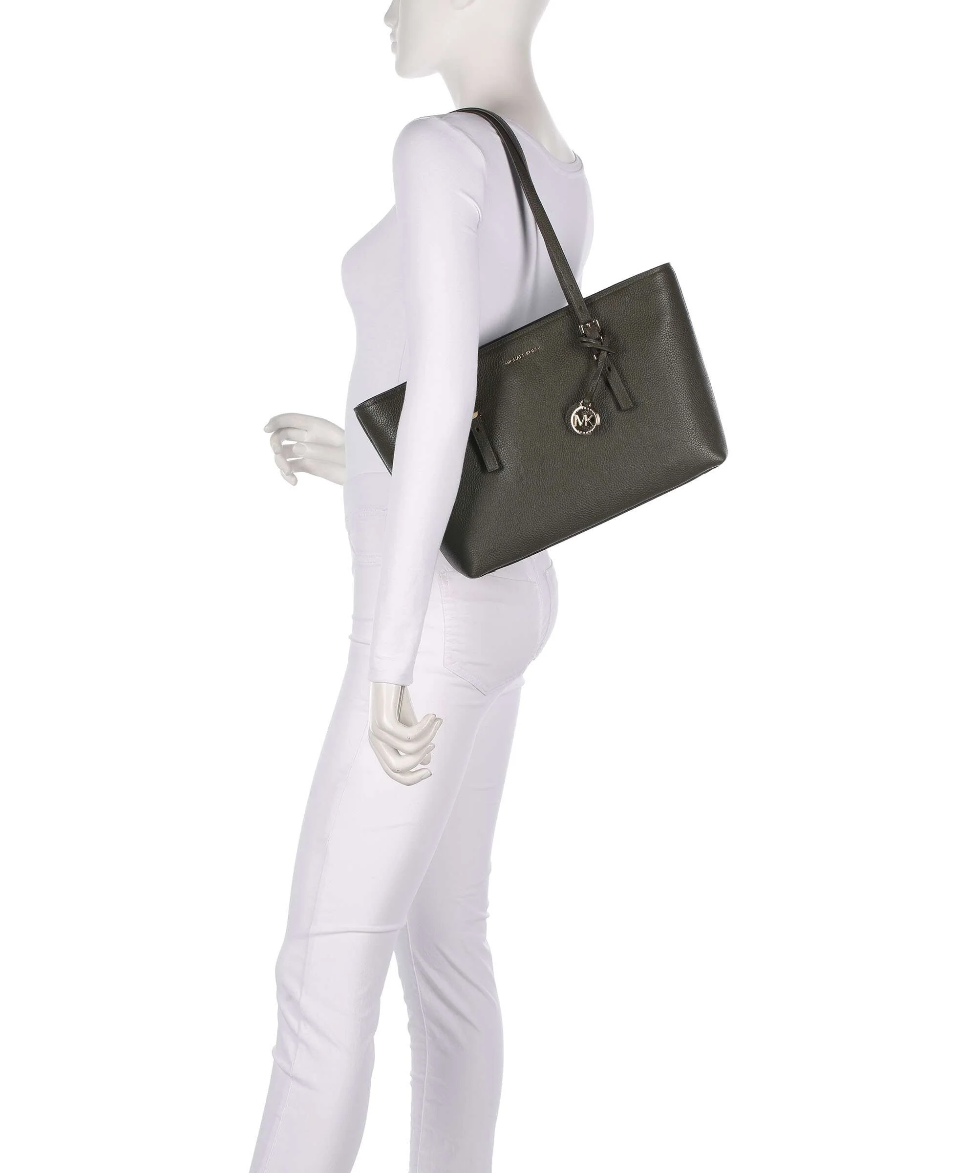 Michael Kors Quinn Medium Torba na zakupy ivy - Image 3