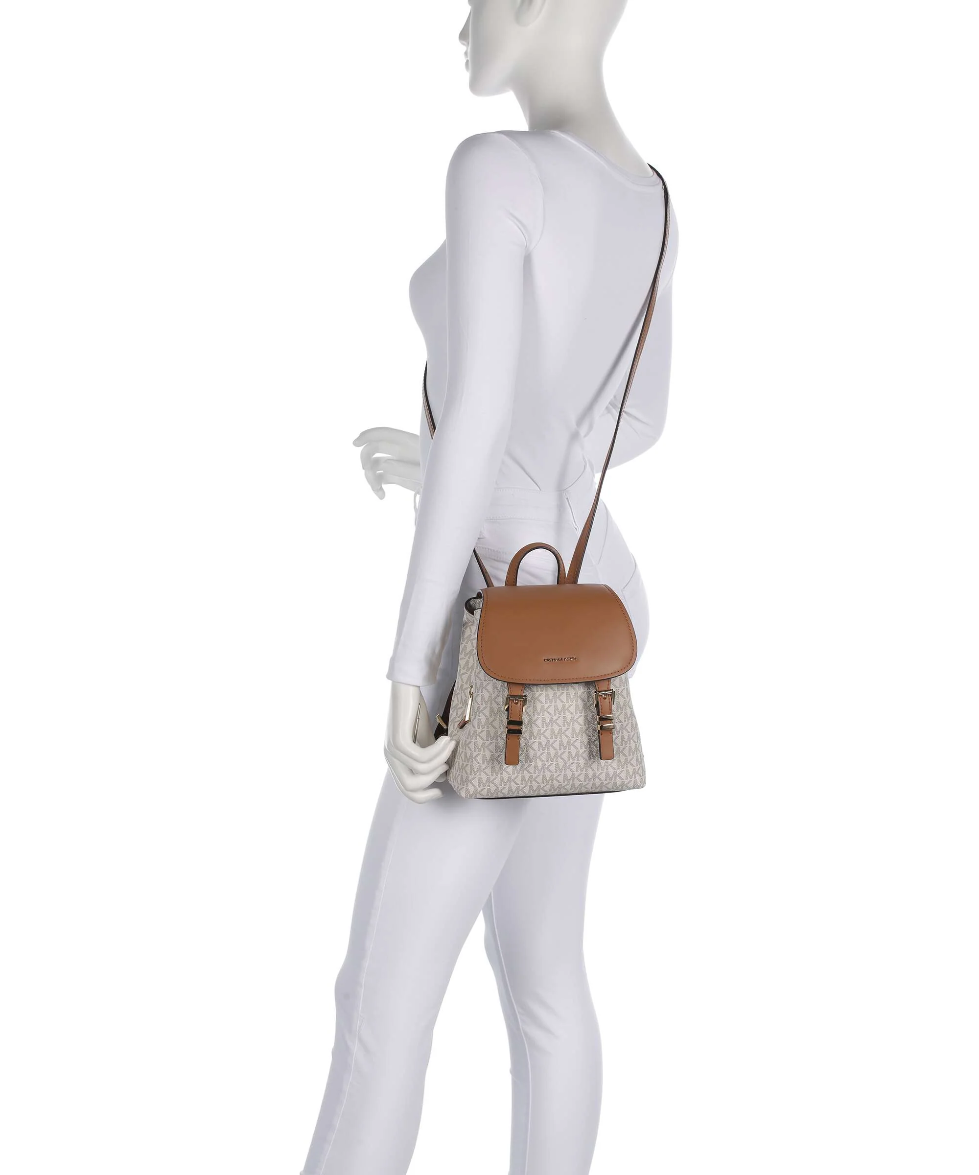 Michael Kors Quinn XS Plecak-torba vanilla/acrn - Image 3
