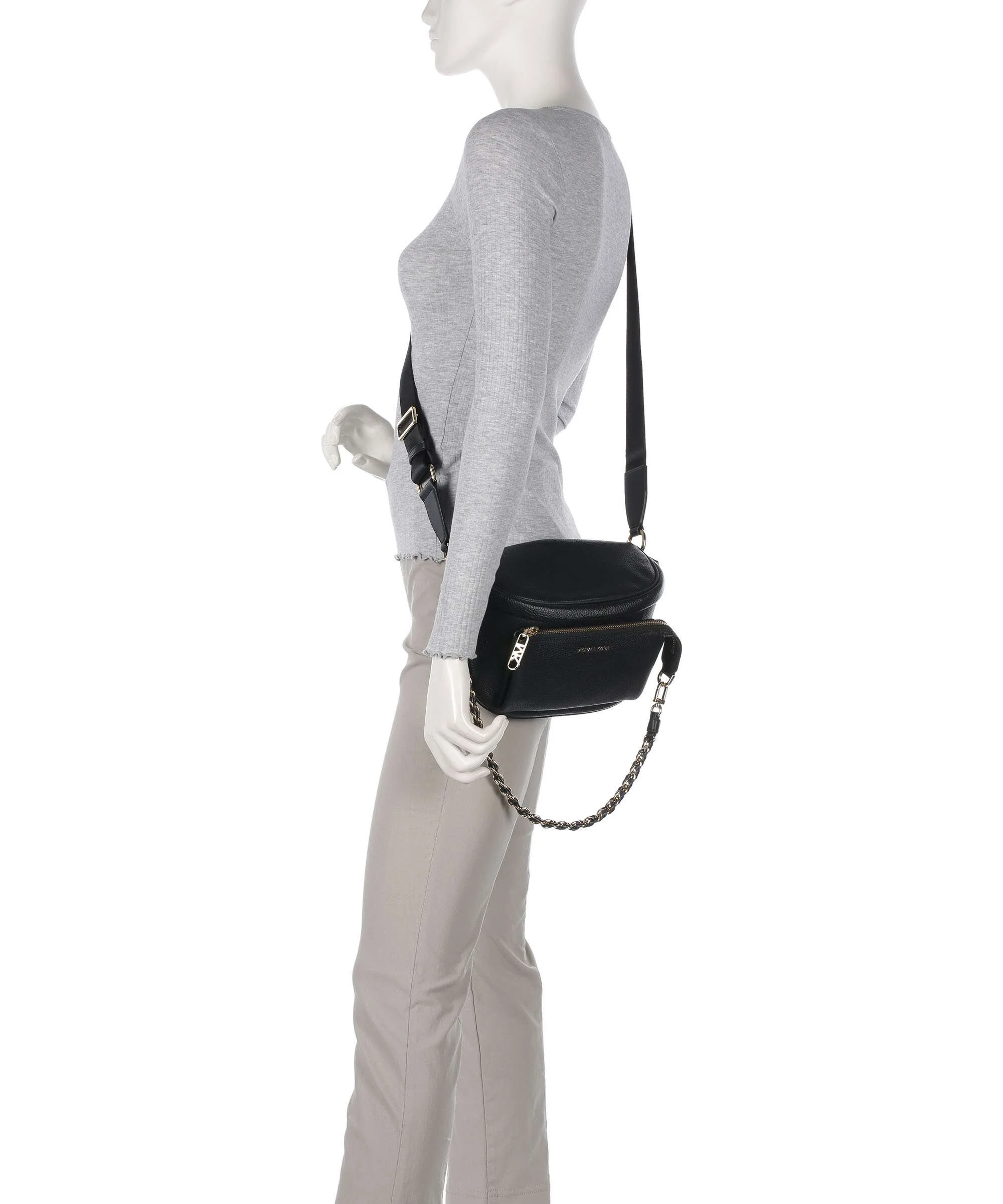 Michael Kors Slater Torba przez ramię black - Image 3