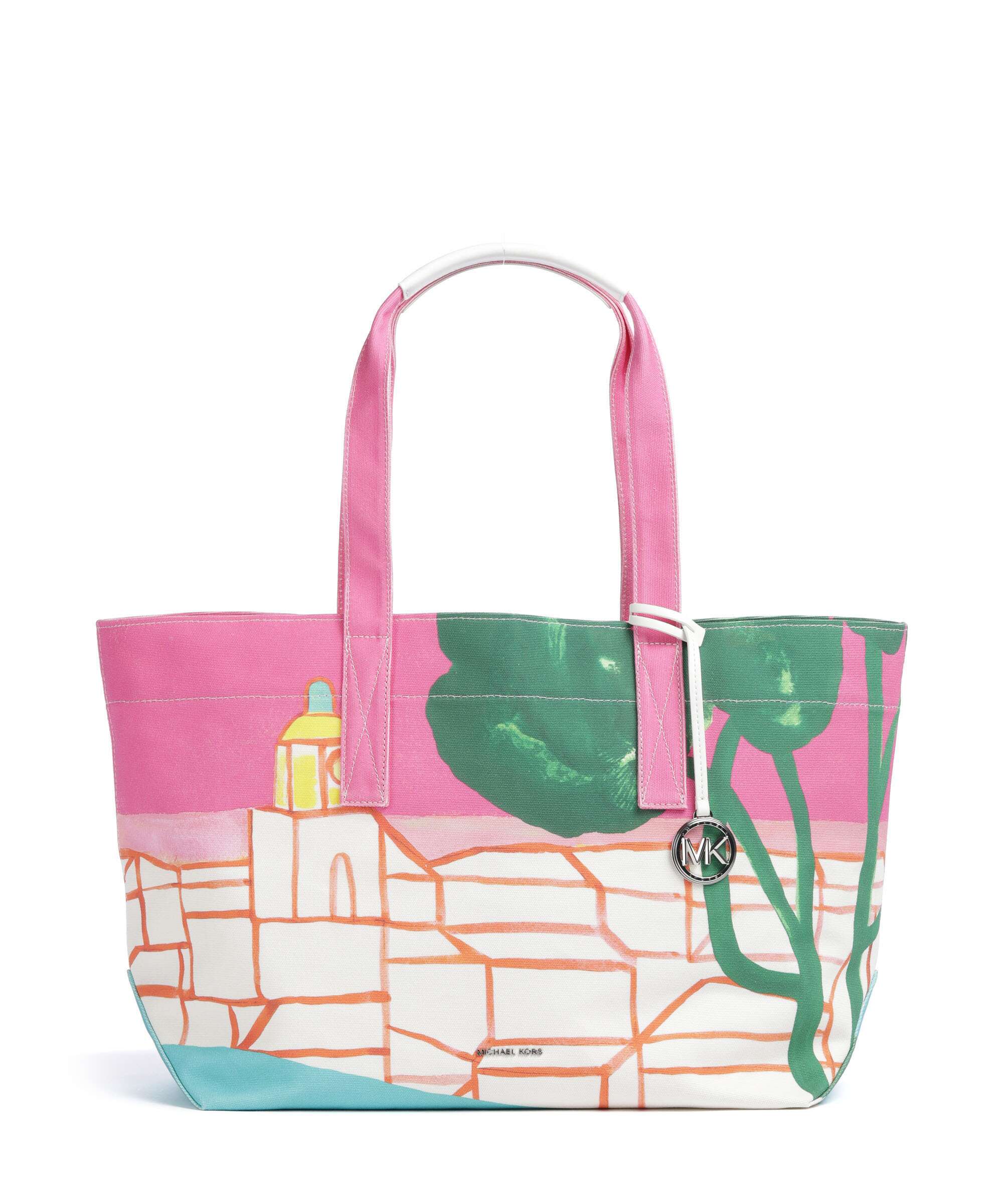 Michael Kors The Michael Bag Torba na zakupy raspberry/multicolour