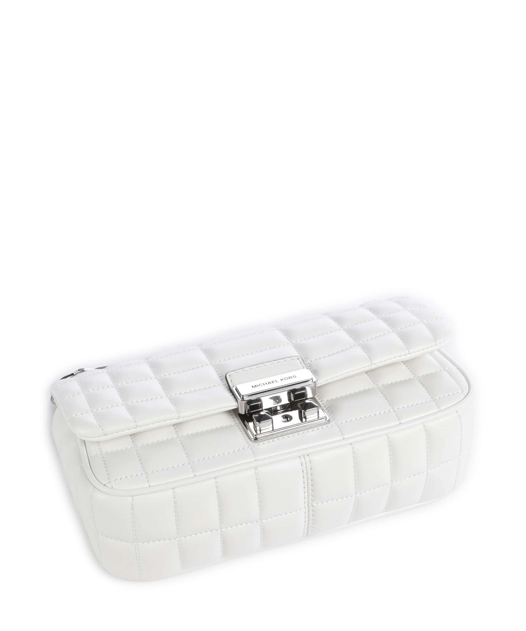 Michael Kors Tribeca Small Torba na ramię optic white - Image 6
