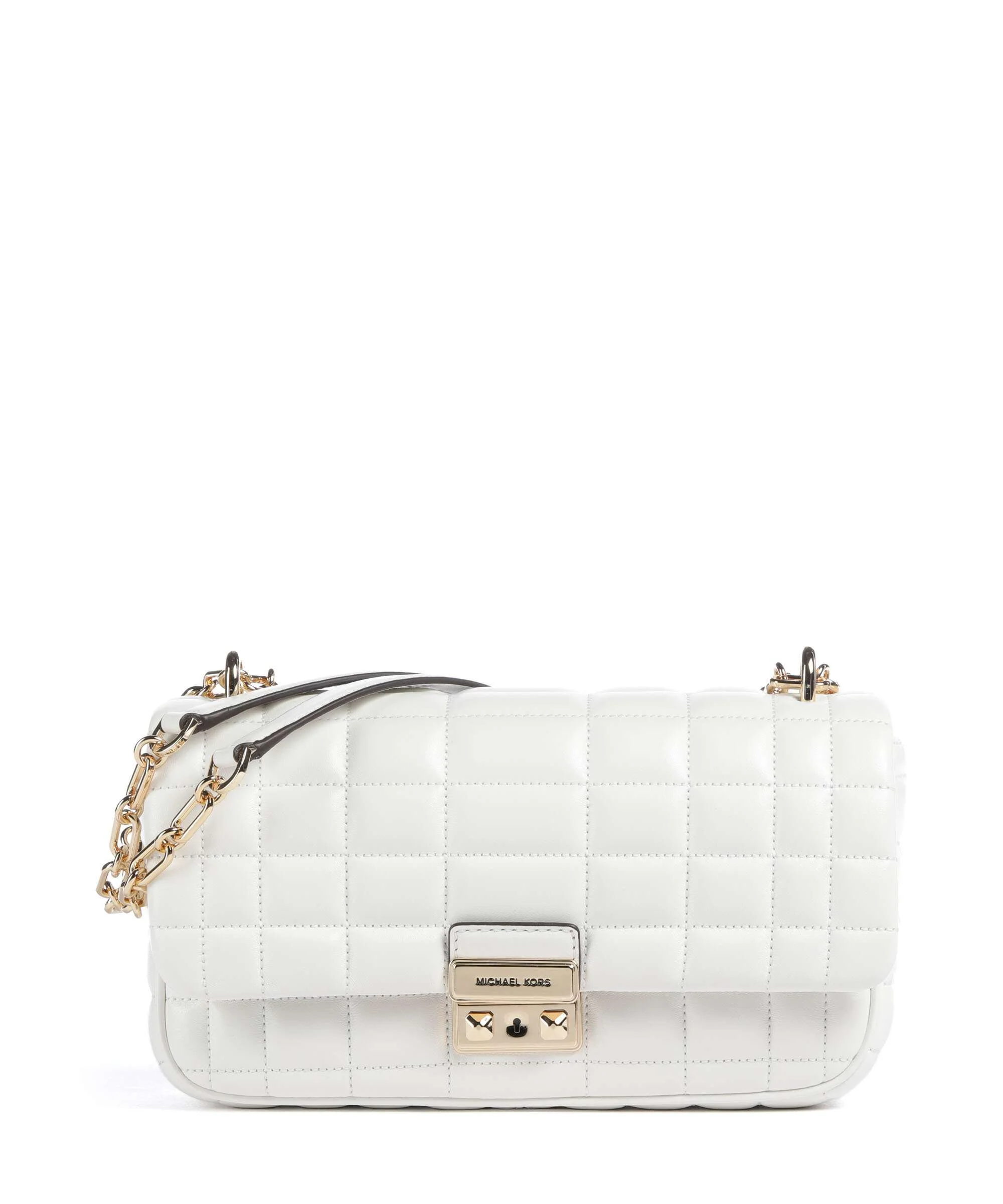 Michael Kors Tribeca Torba na ramię optic white