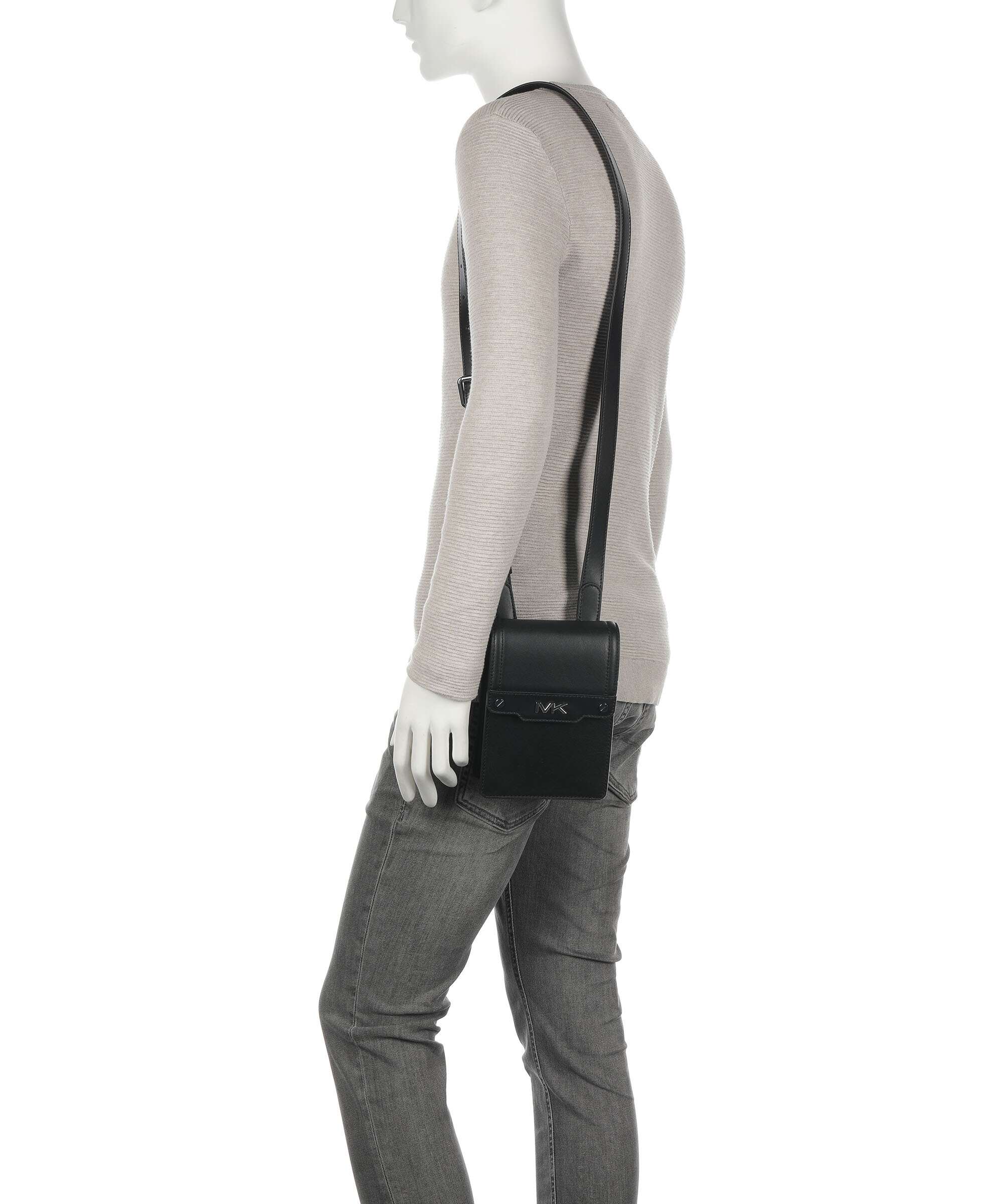 Michael Kors Varick Torebka na telefon black - Image 3