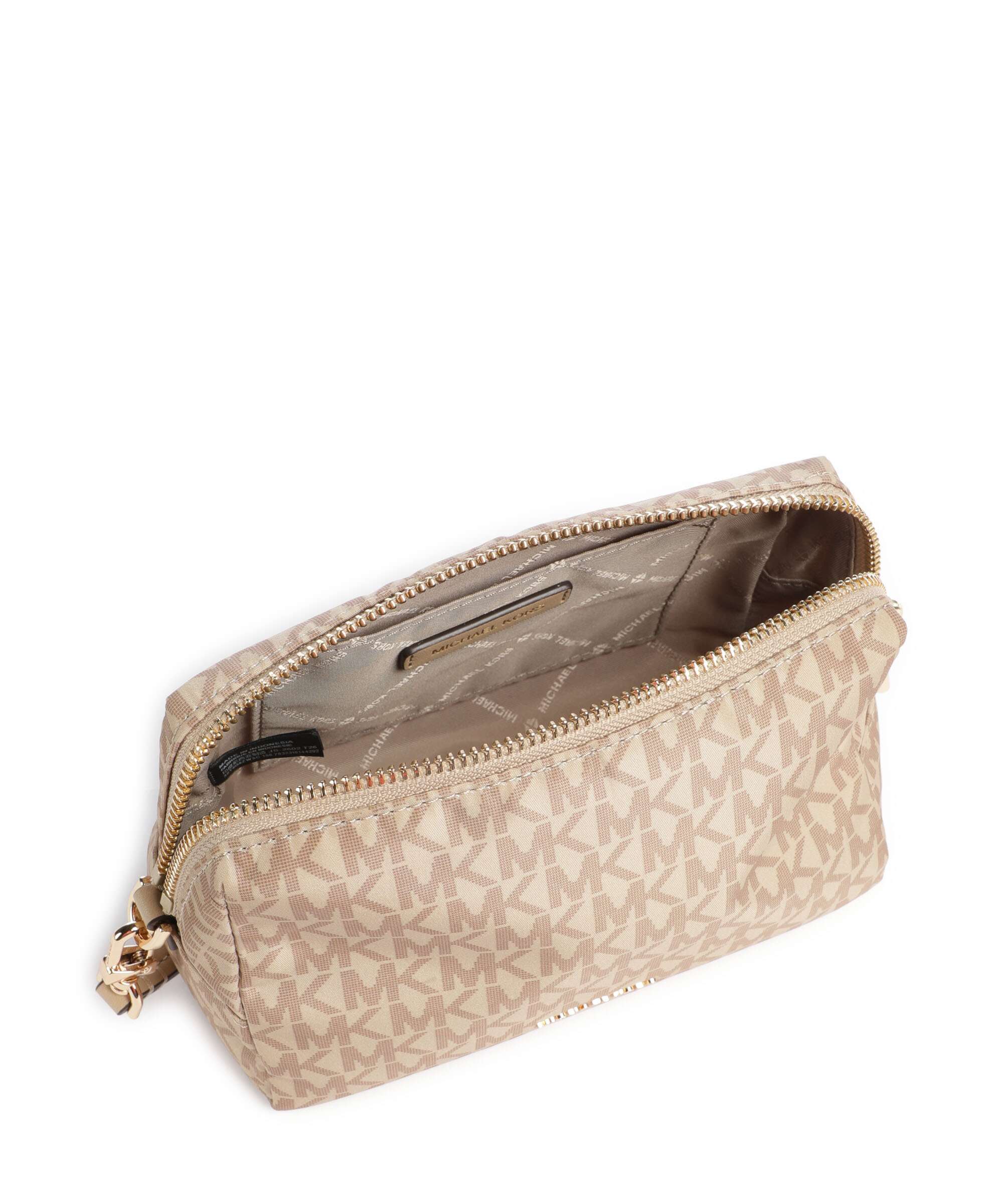 Michael Kors Zadie Small Torby na kosmetyki khaki - Image 5