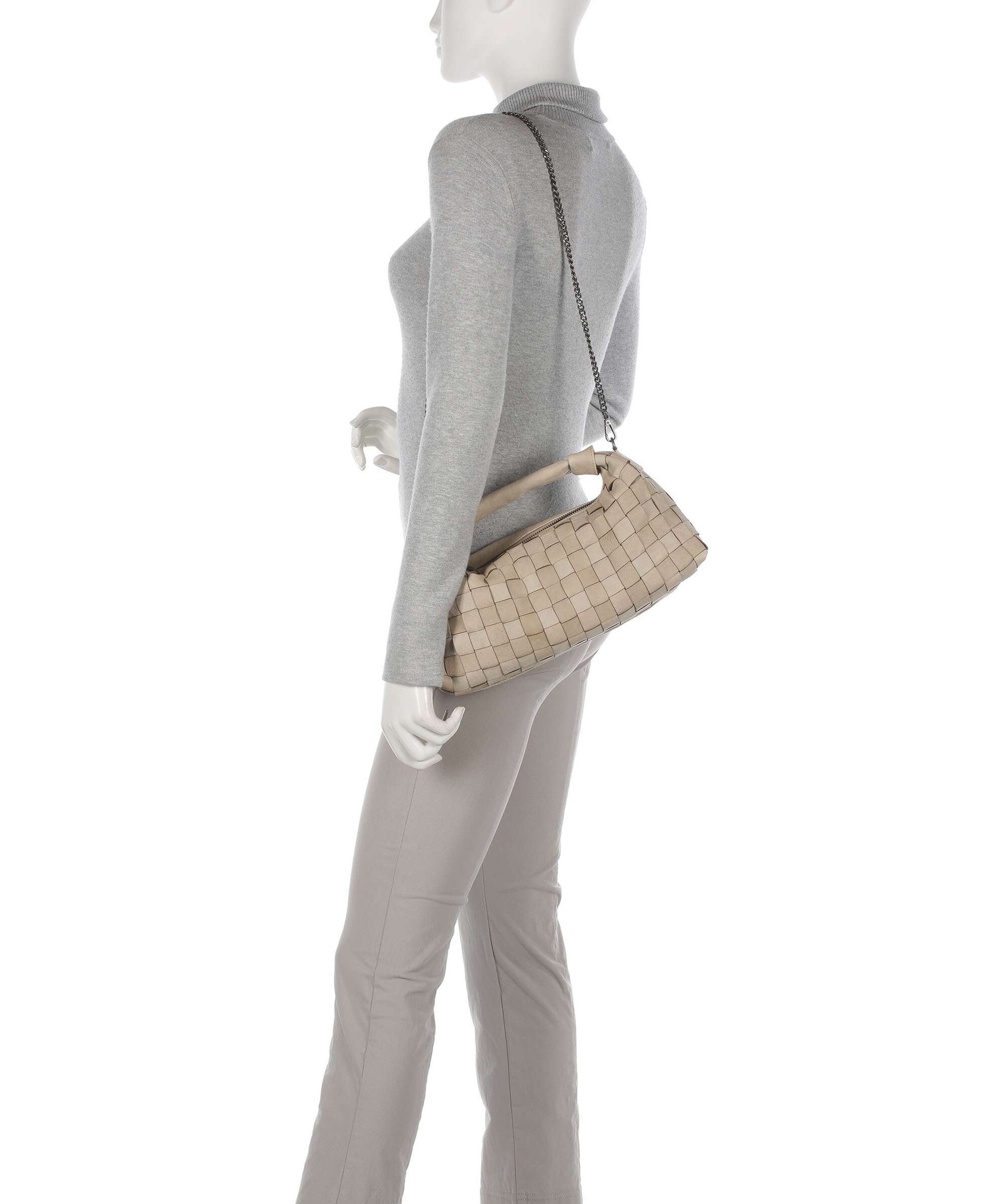 Núnoo Braided Dandy Torebka beige - Image 3