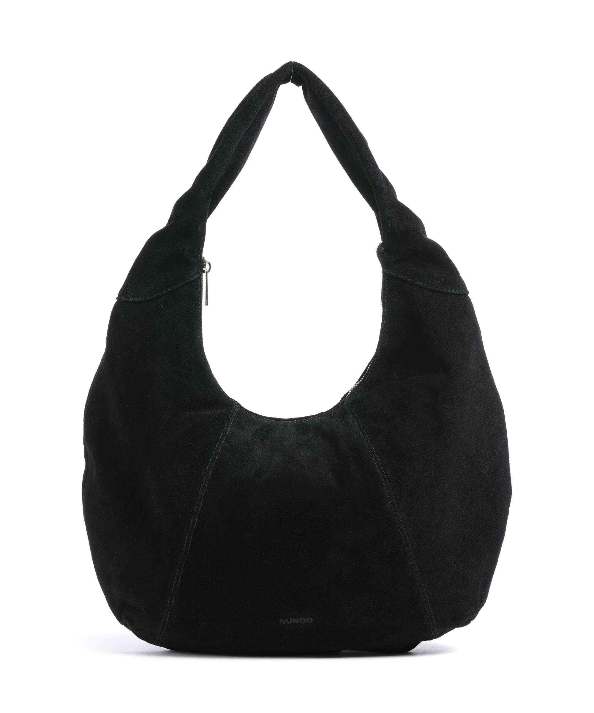 Núnoo Suede Gabi Torebka worek black