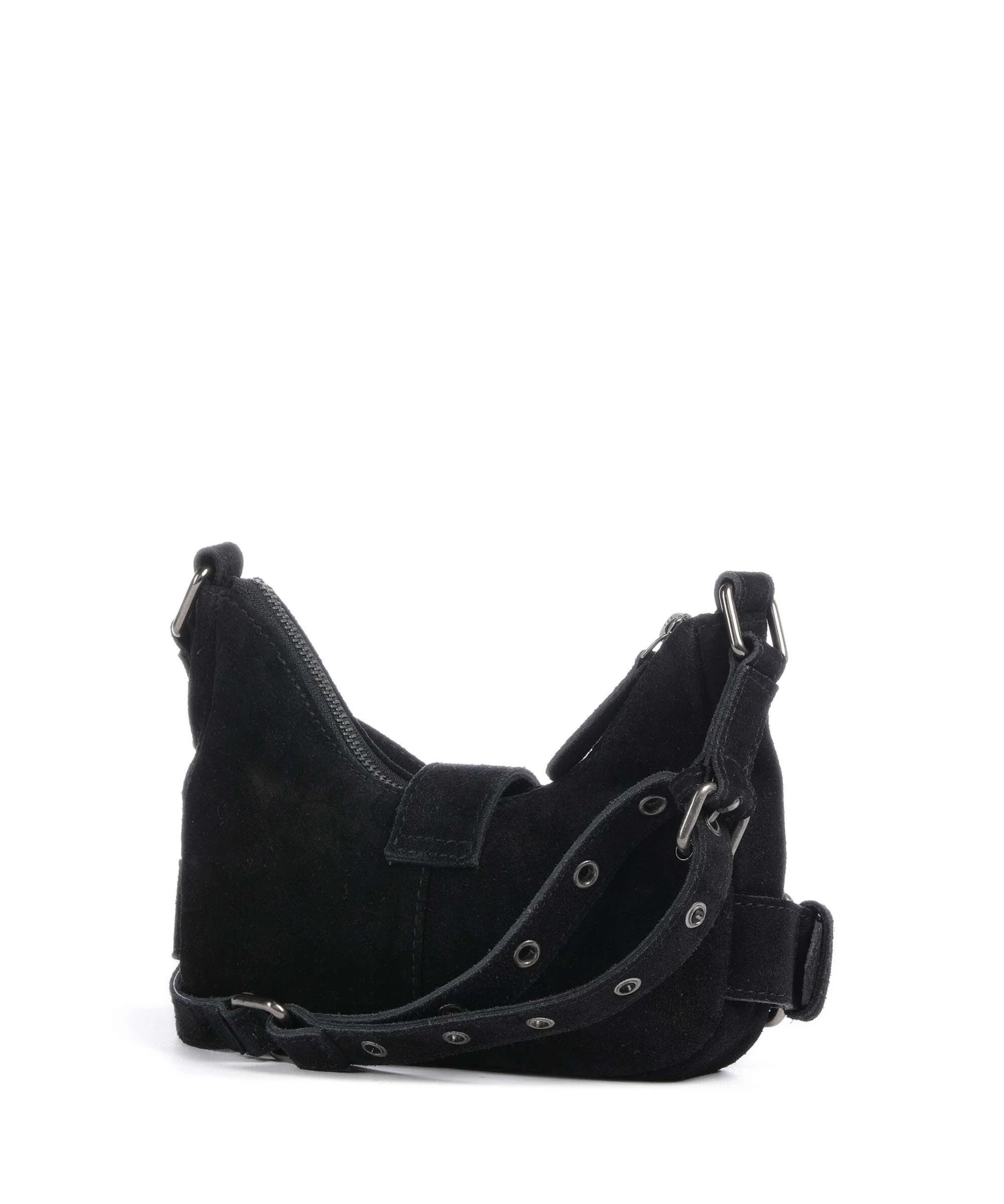 Núnoo Suede Palma Torba na ramię black - Image 2