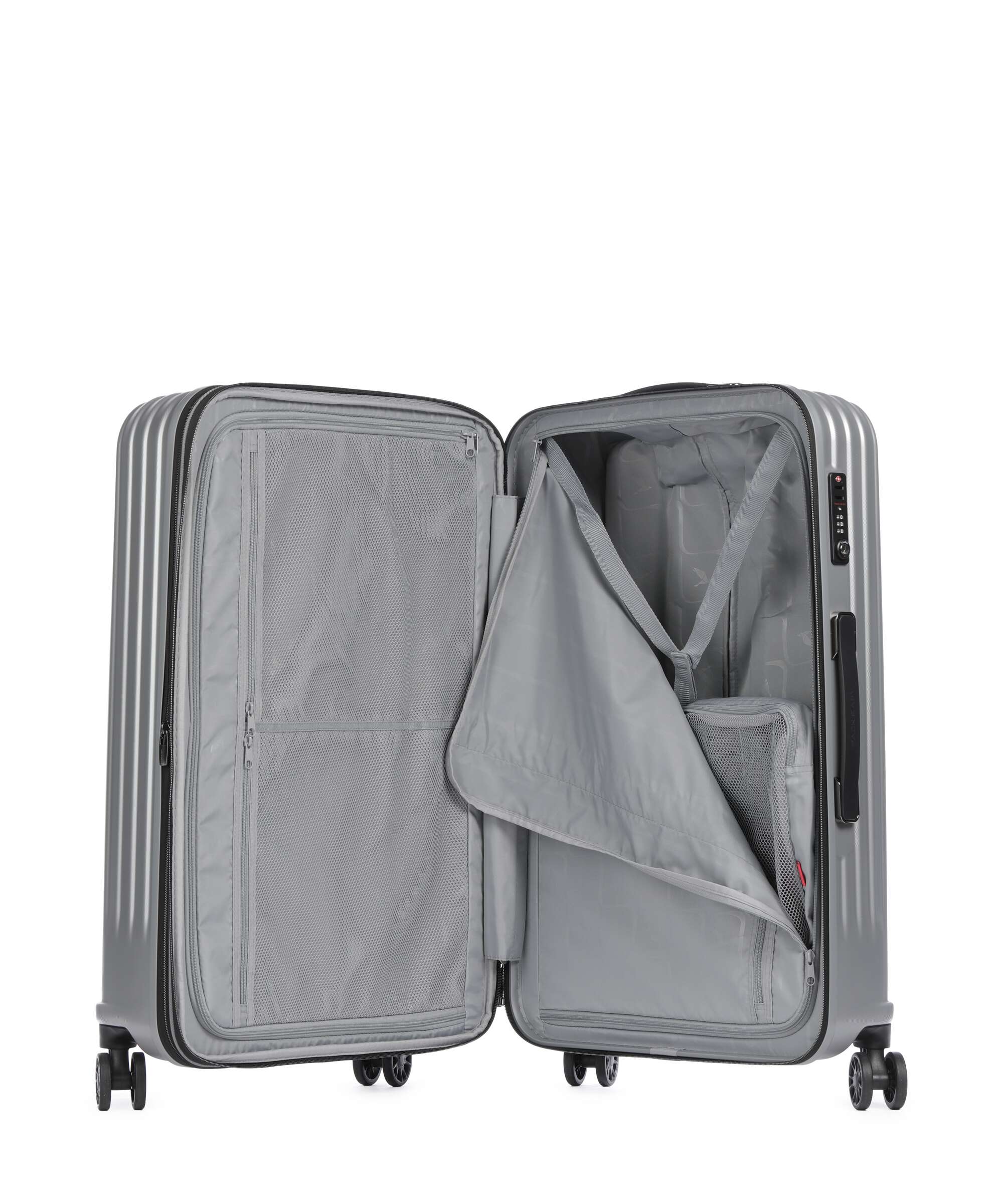 Pack Easy ReNew Genius Walizka na 4 kołach silver - Image 6
