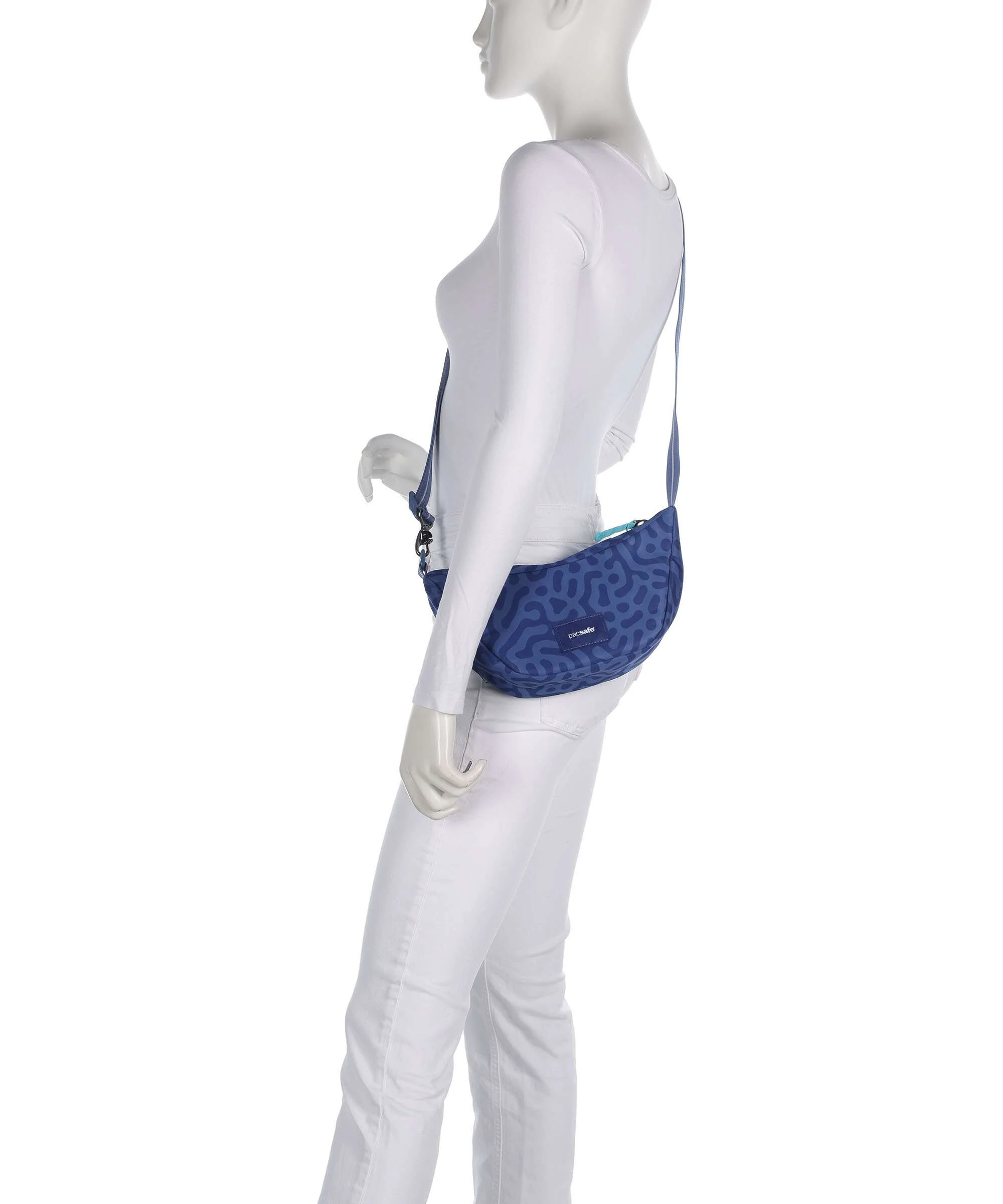 Pacsafe Go Lunar Torba przez ramię cerulean blue - Image 3