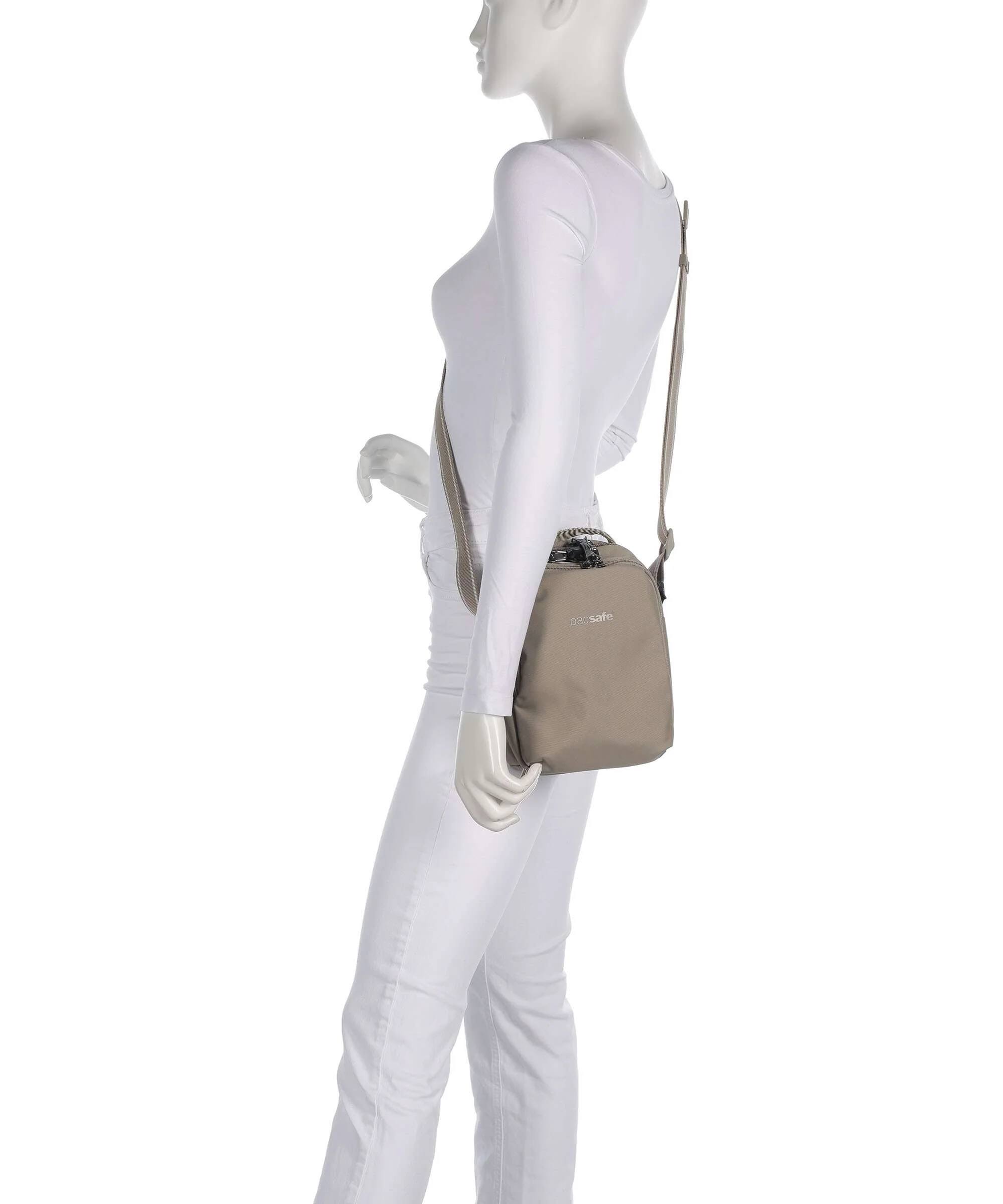 Pacsafe V Torba przez ramię beige - Image 3