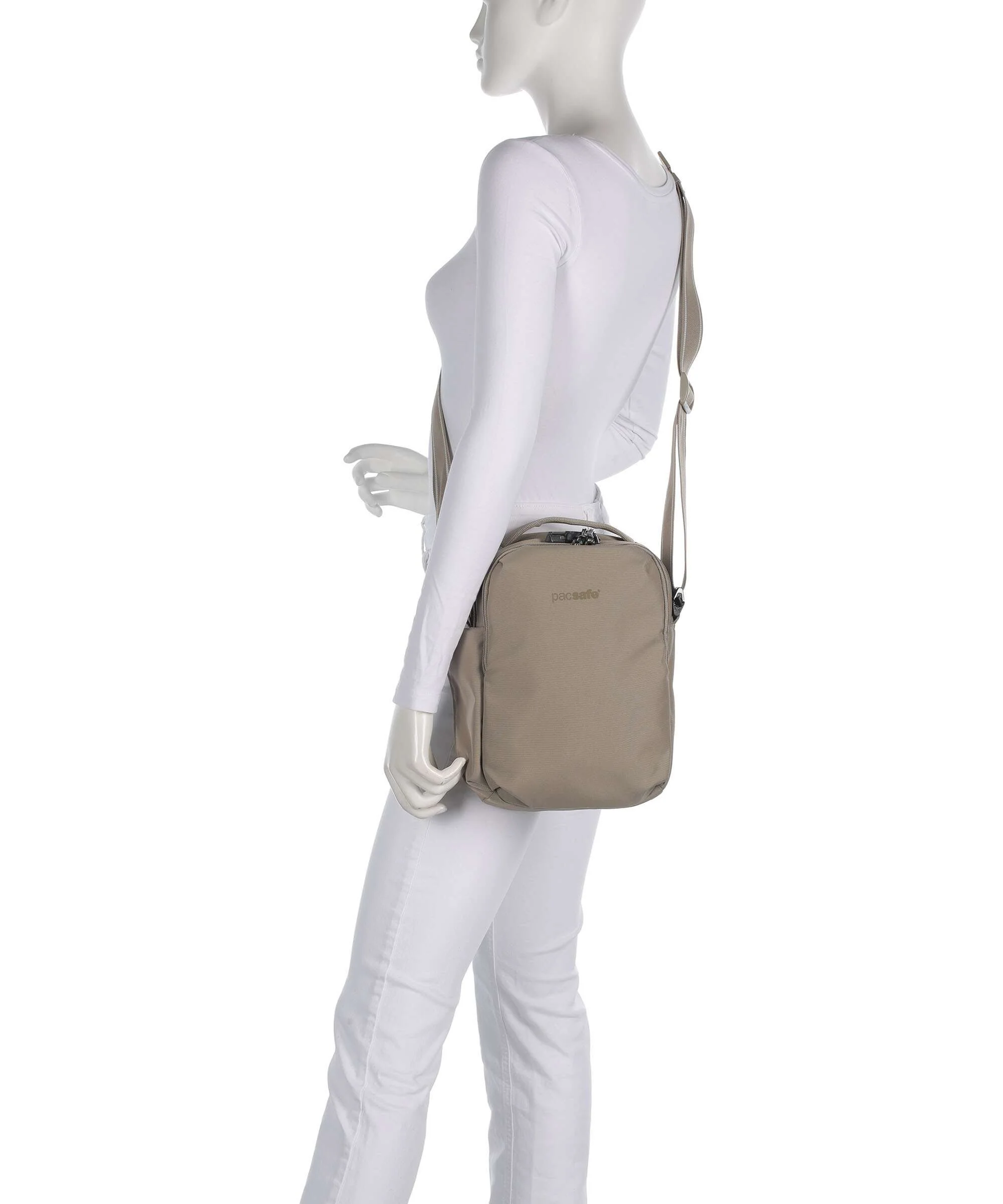 Pacsafe V Torba przez ramię beige - Image 3