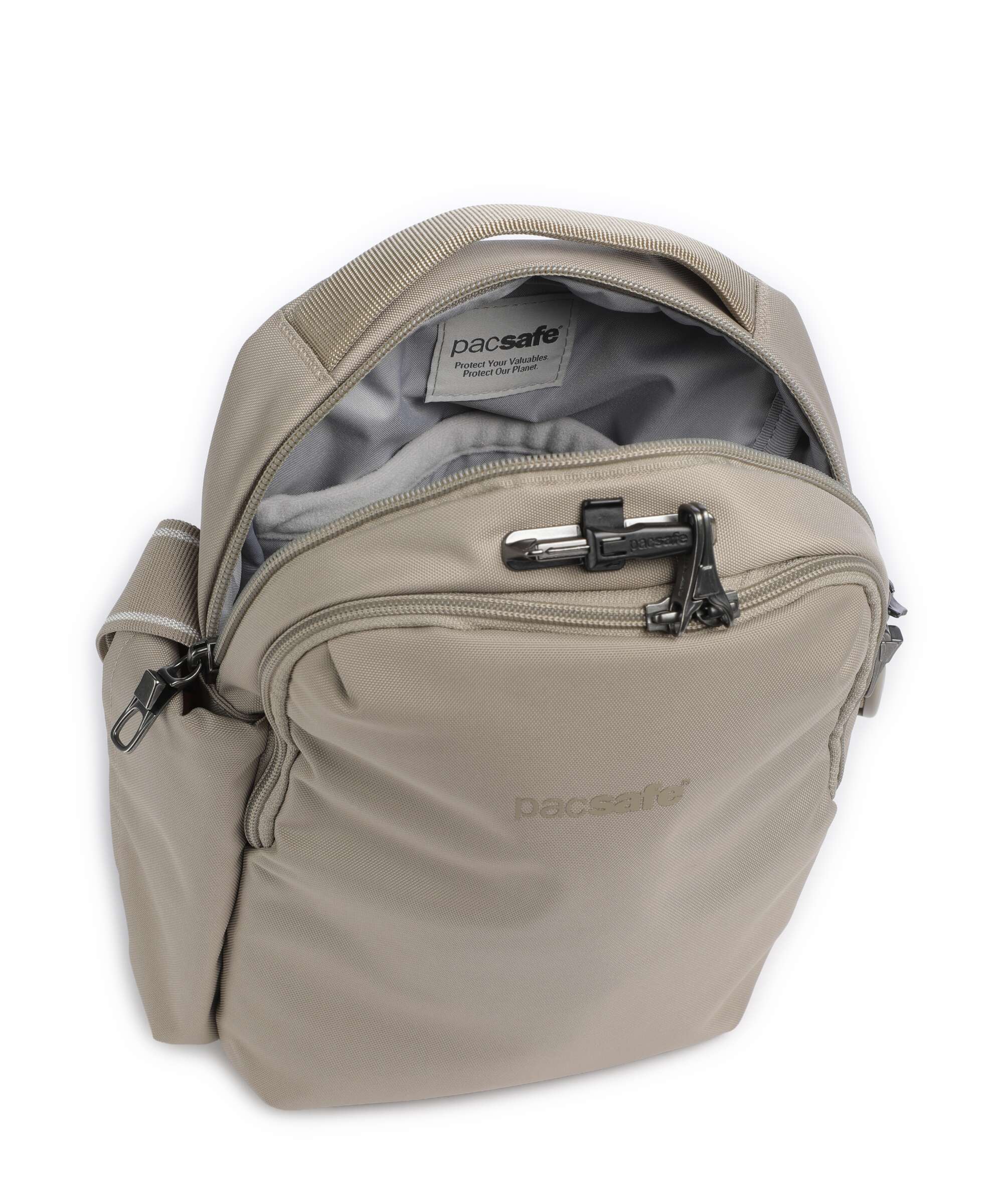 Pacsafe V Torba przez ramię beige - Image 7