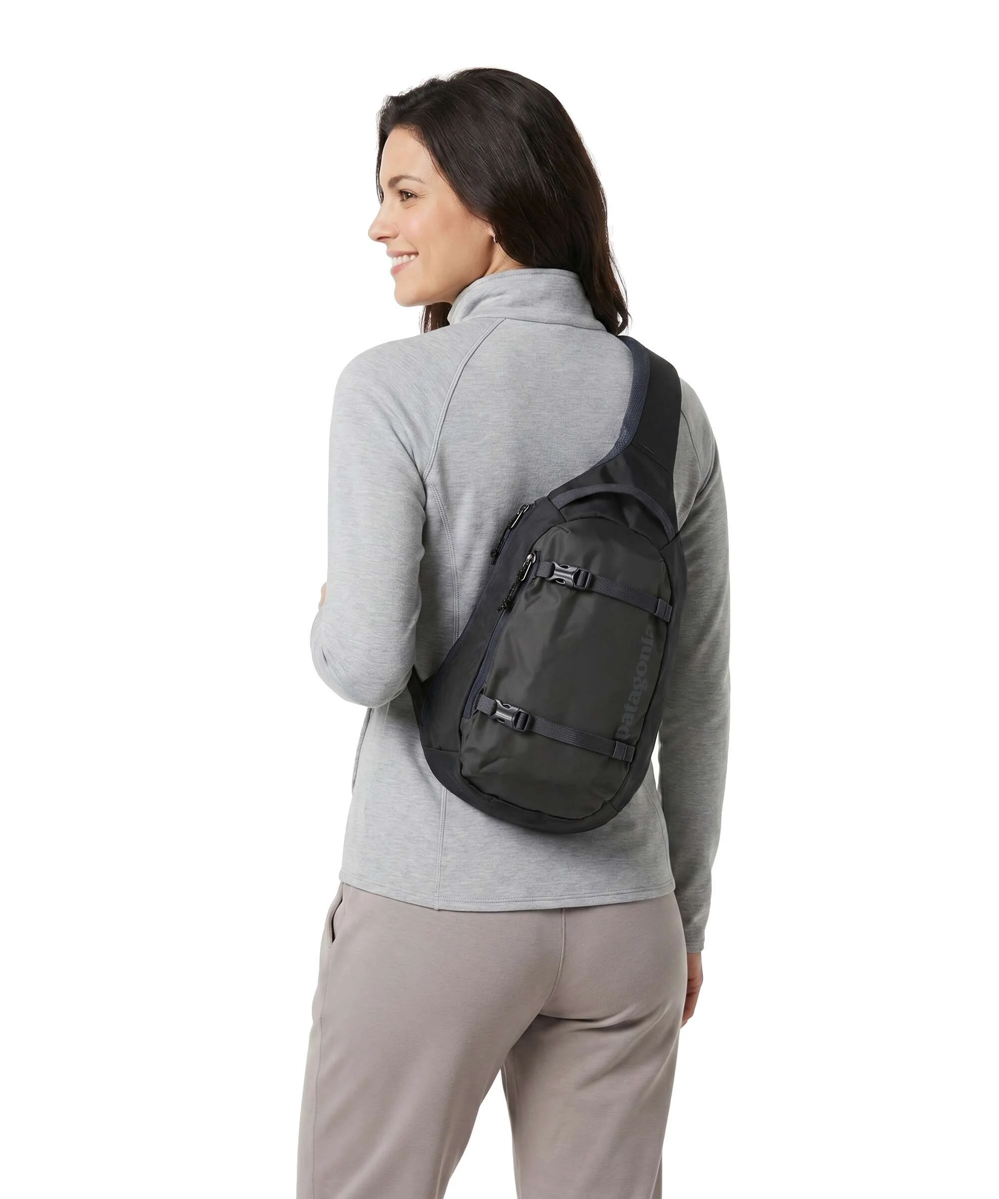 Patagonia Atom 8 Plecak na jedno ramię smolder blue - Image 3